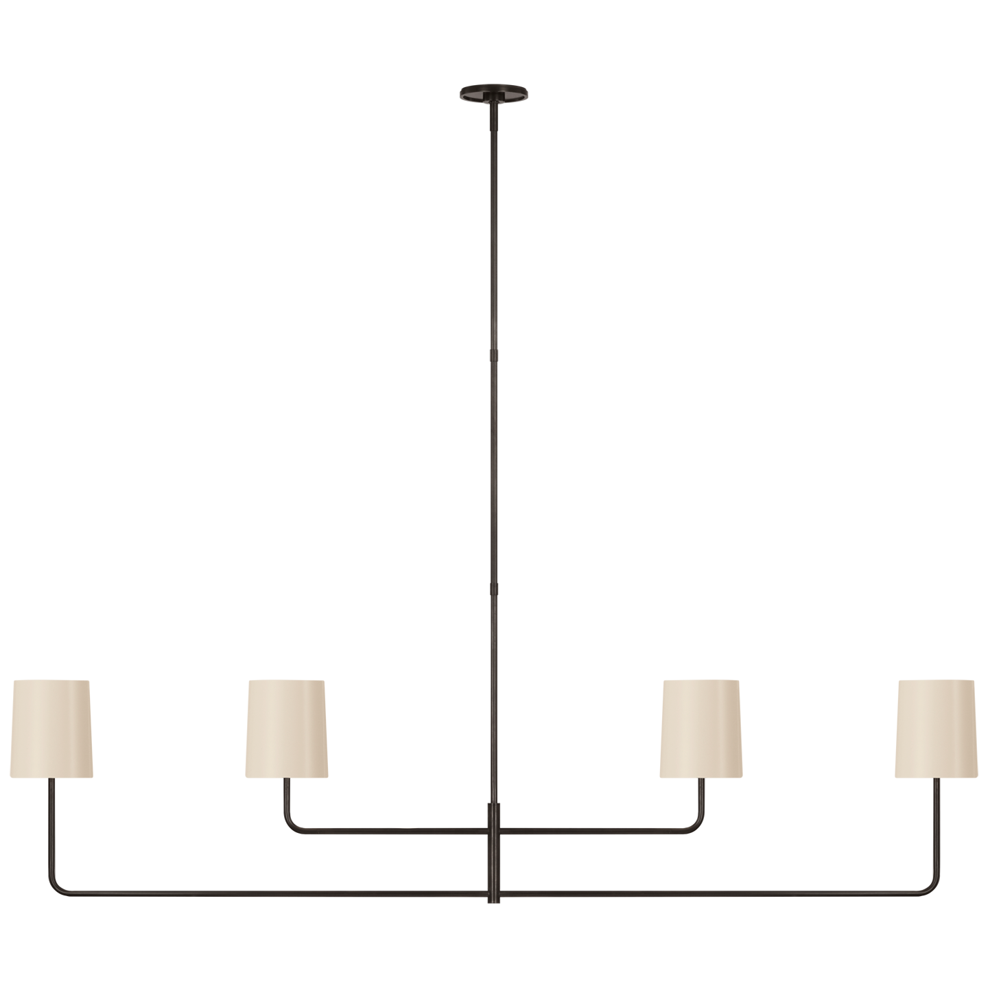 Go Lightly 70" Four Light Linear Chandelier