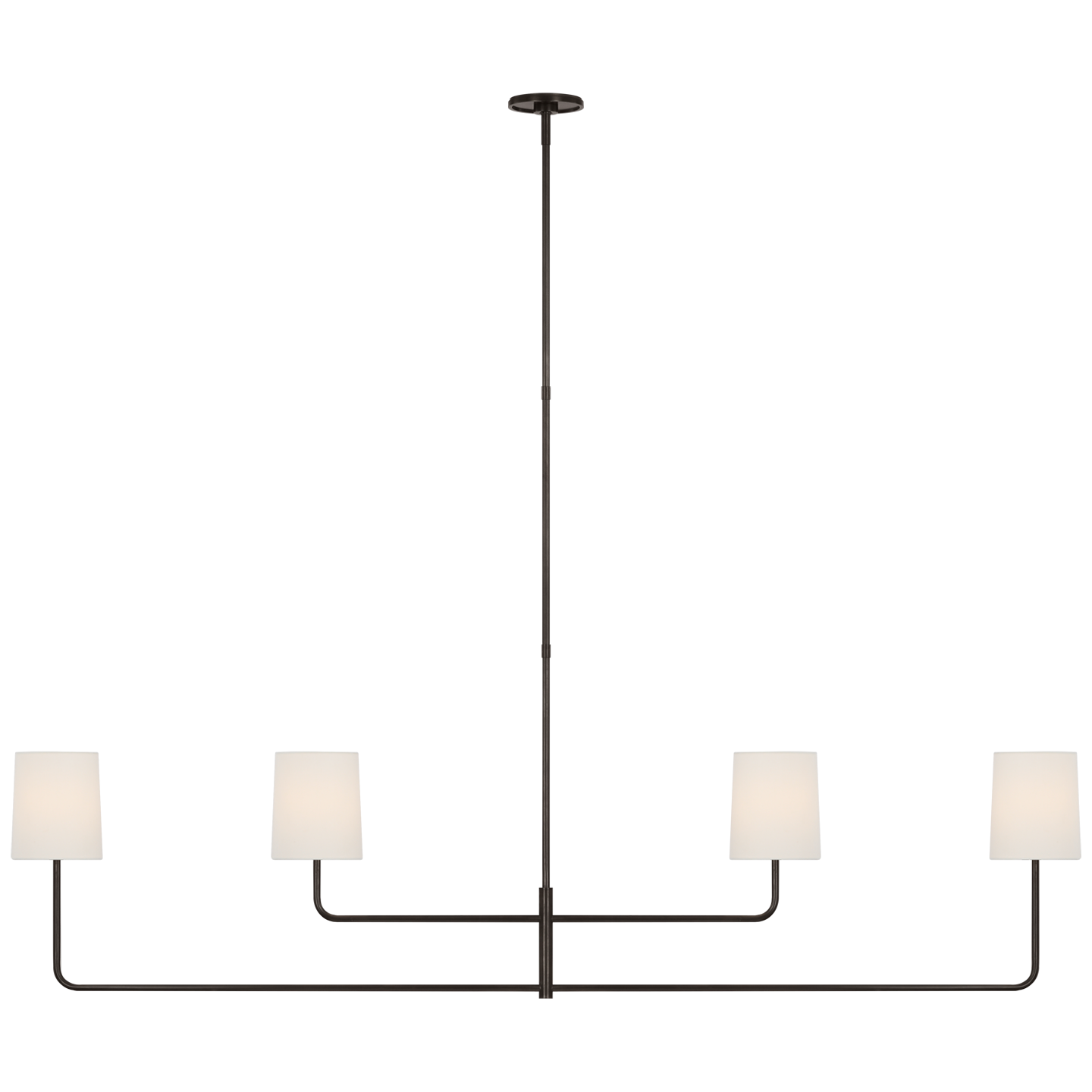 Go Lightly 70" Four Light Linear Chandelier