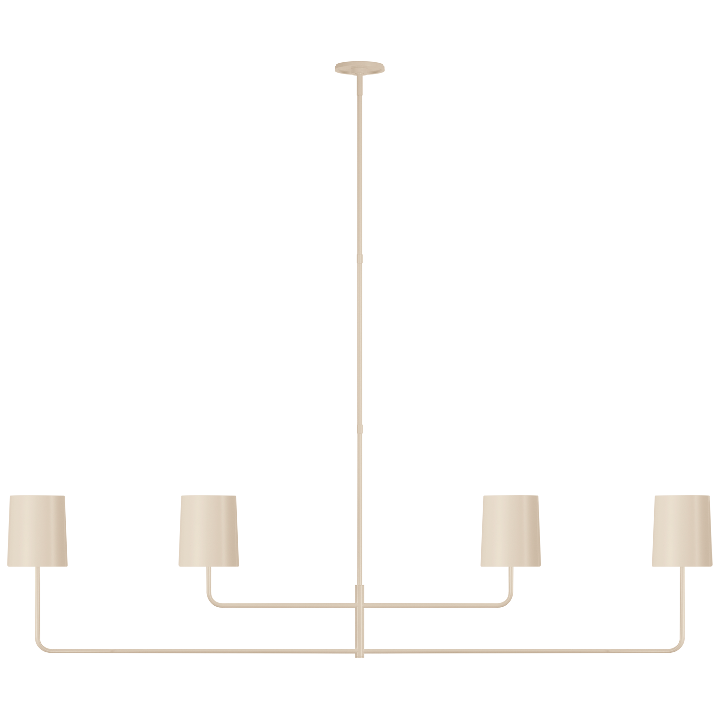 Go Lightly 70" Four Light Linear Chandelier