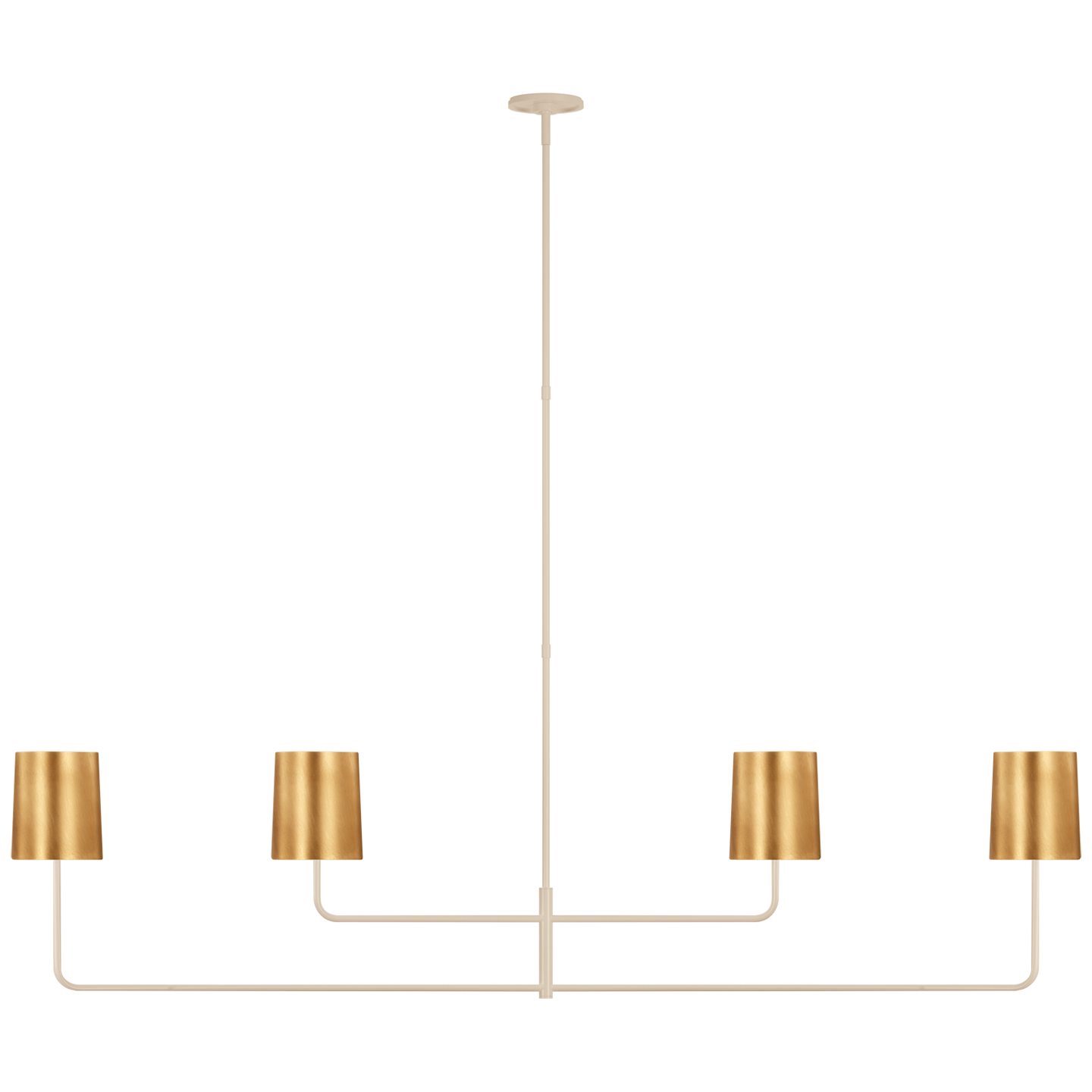 Go Lightly 70" Four Light Linear Chandelier