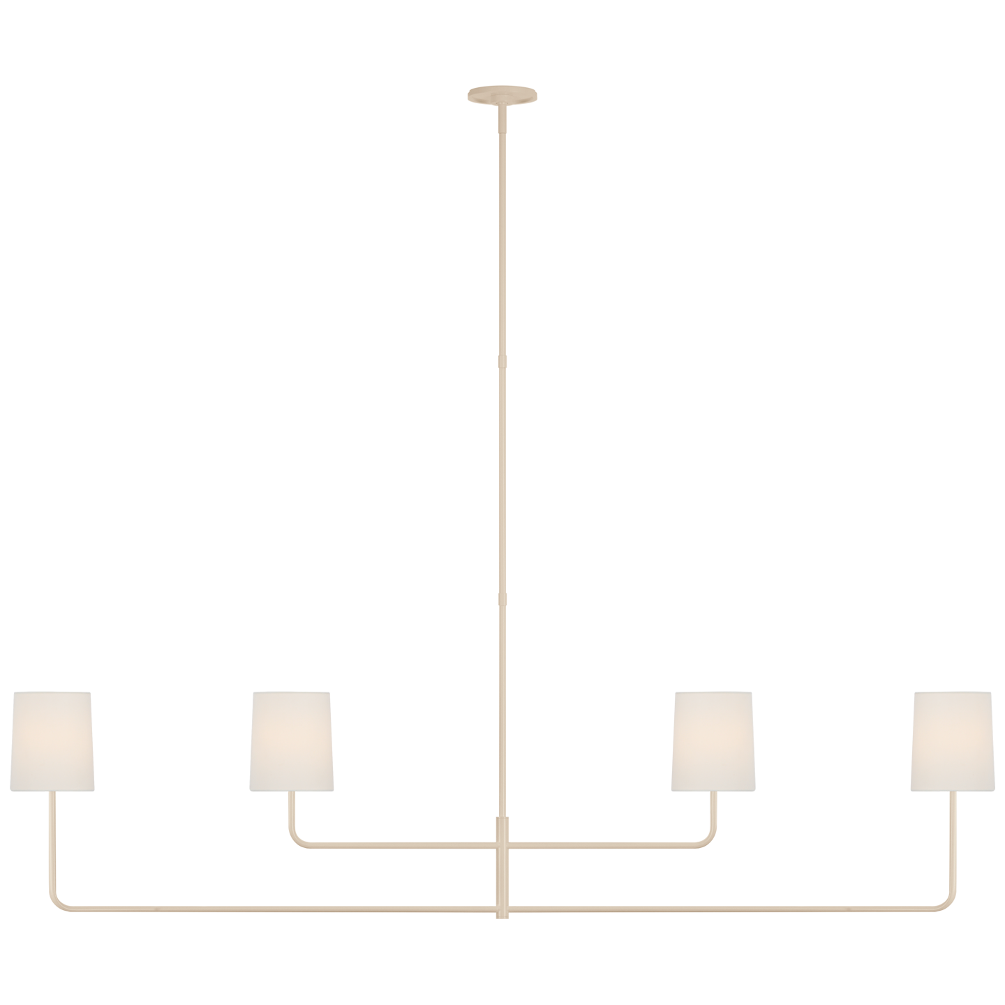 Go Lightly 70" Four Light Linear Chandelier