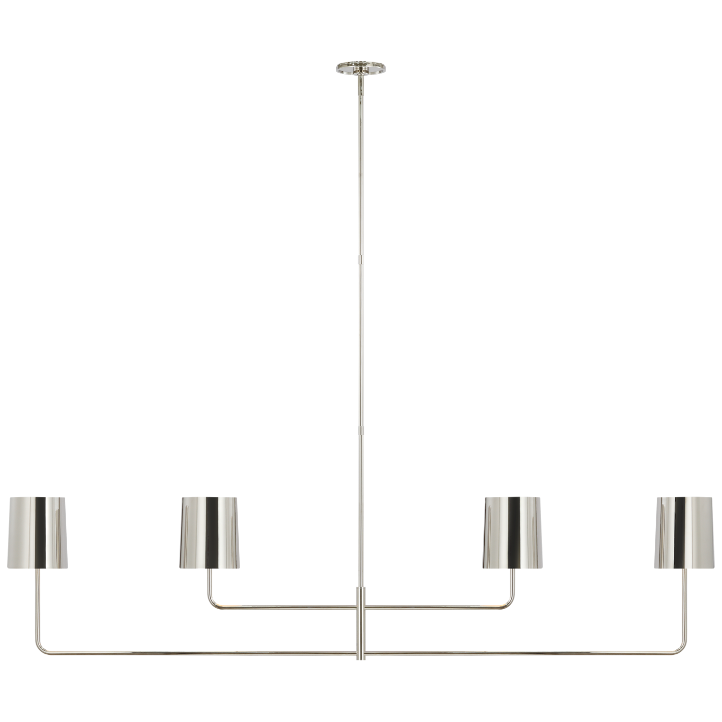 Go Lightly 70" Four Light Linear Chandelier