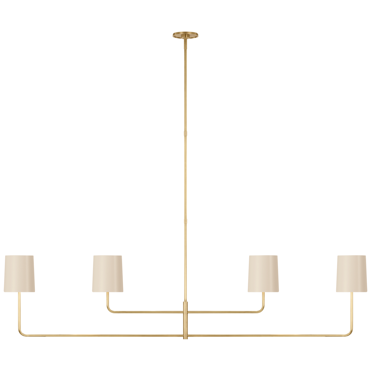 Go Lightly 70" Four Light Linear Chandelier