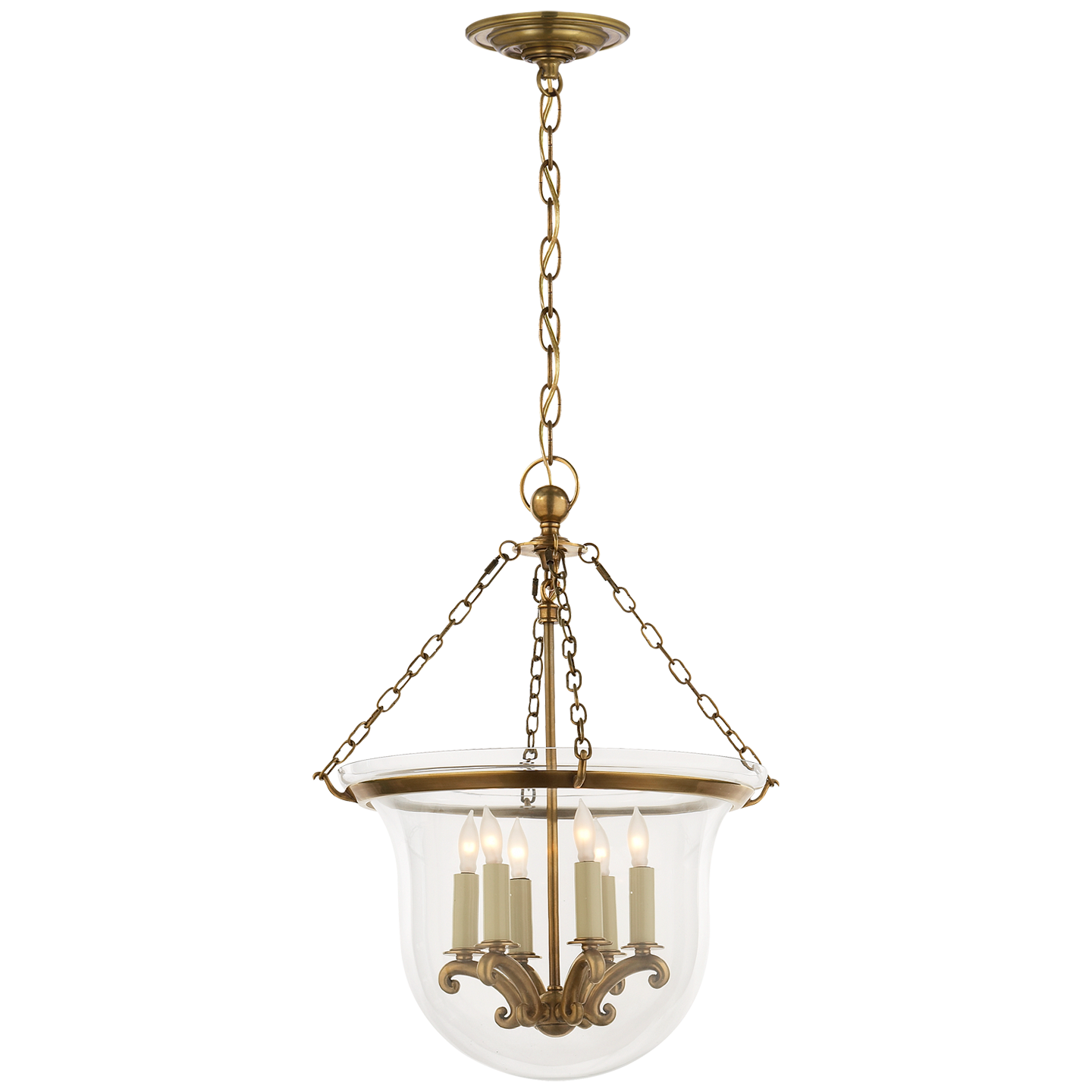 Country Medium Bell Jar Lantern