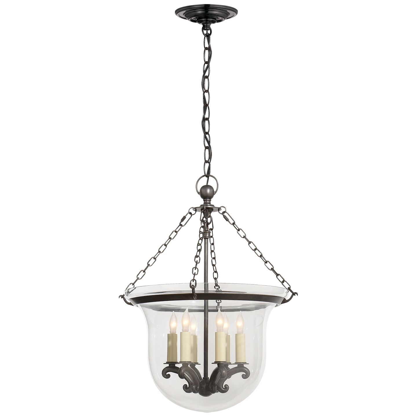 Country Medium Bell Jar Lantern