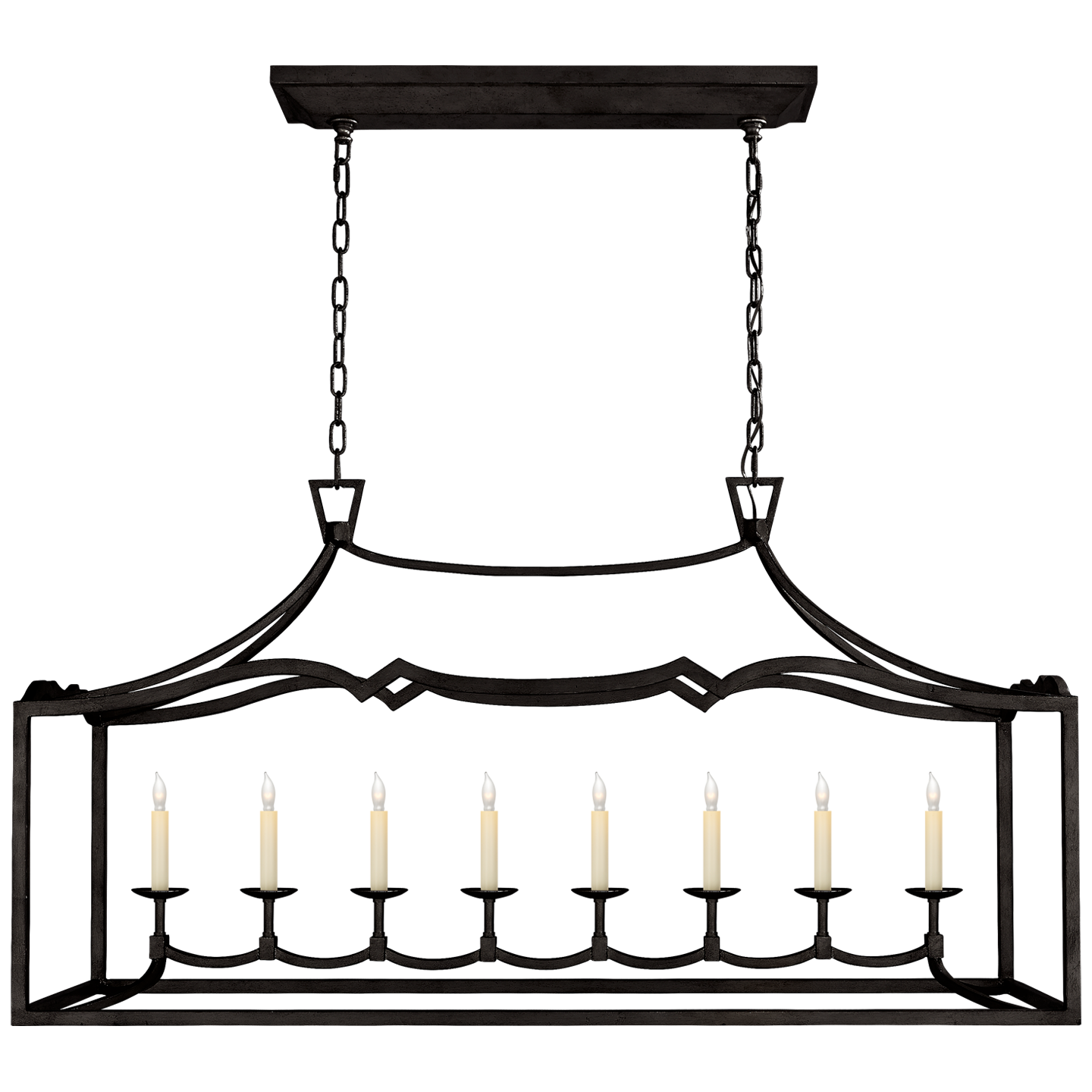 Fancy Darlana Large Linear Pendant