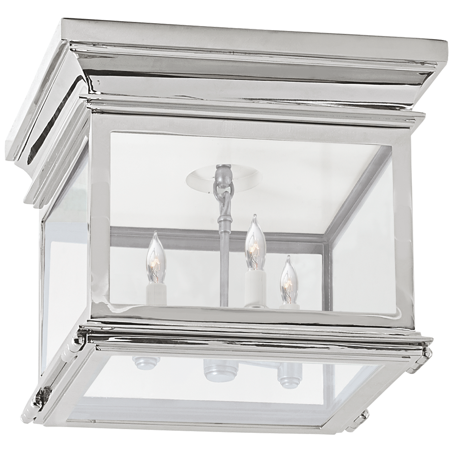 Club Small Square Flush Mount