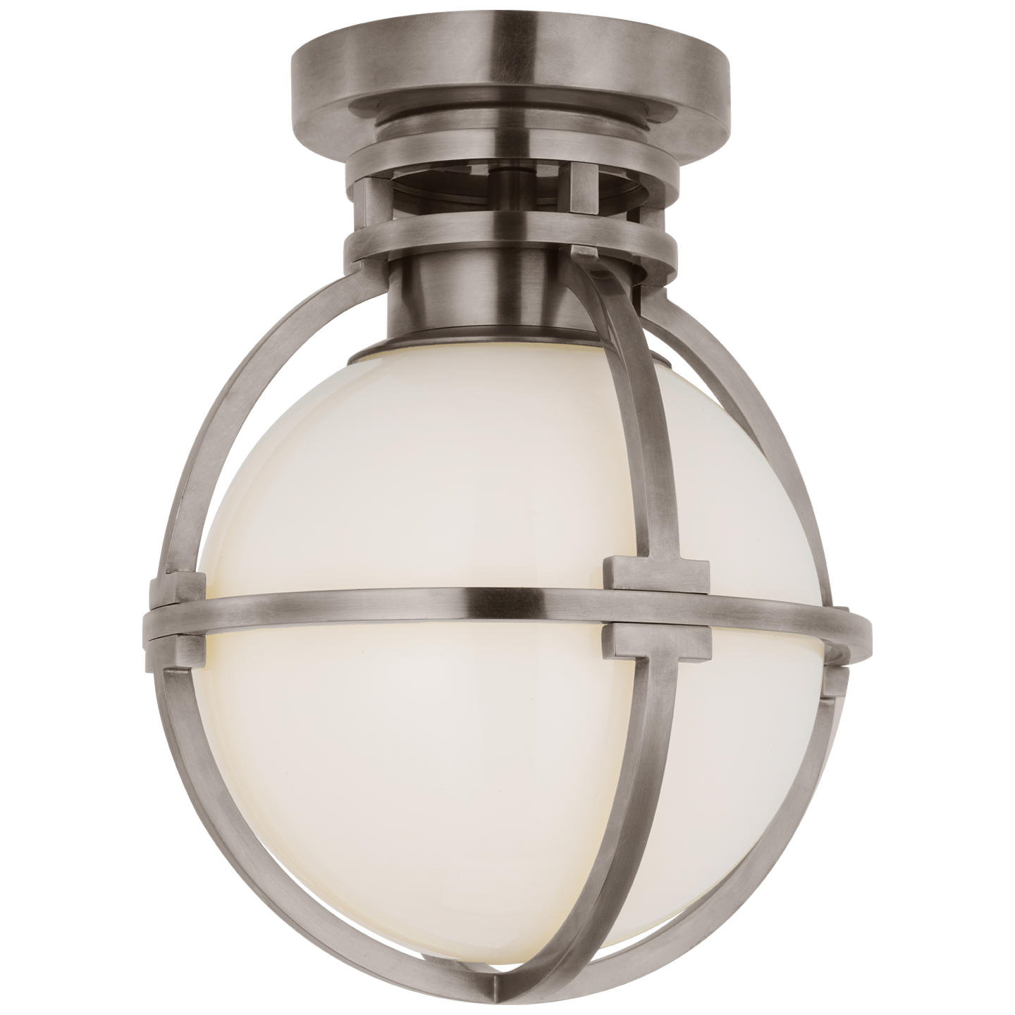 Gracie Captured Globe Flush Mount