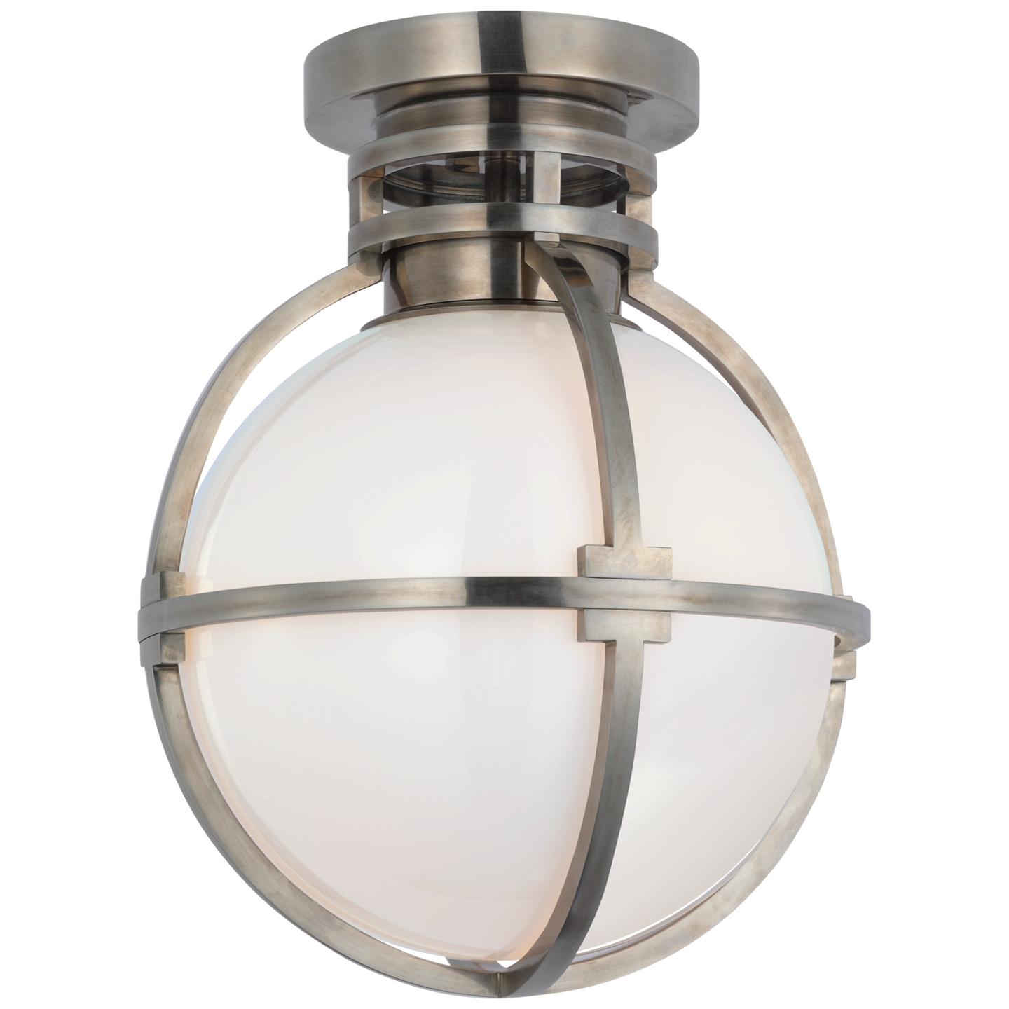 Gracie Captured Globe Flush Mount