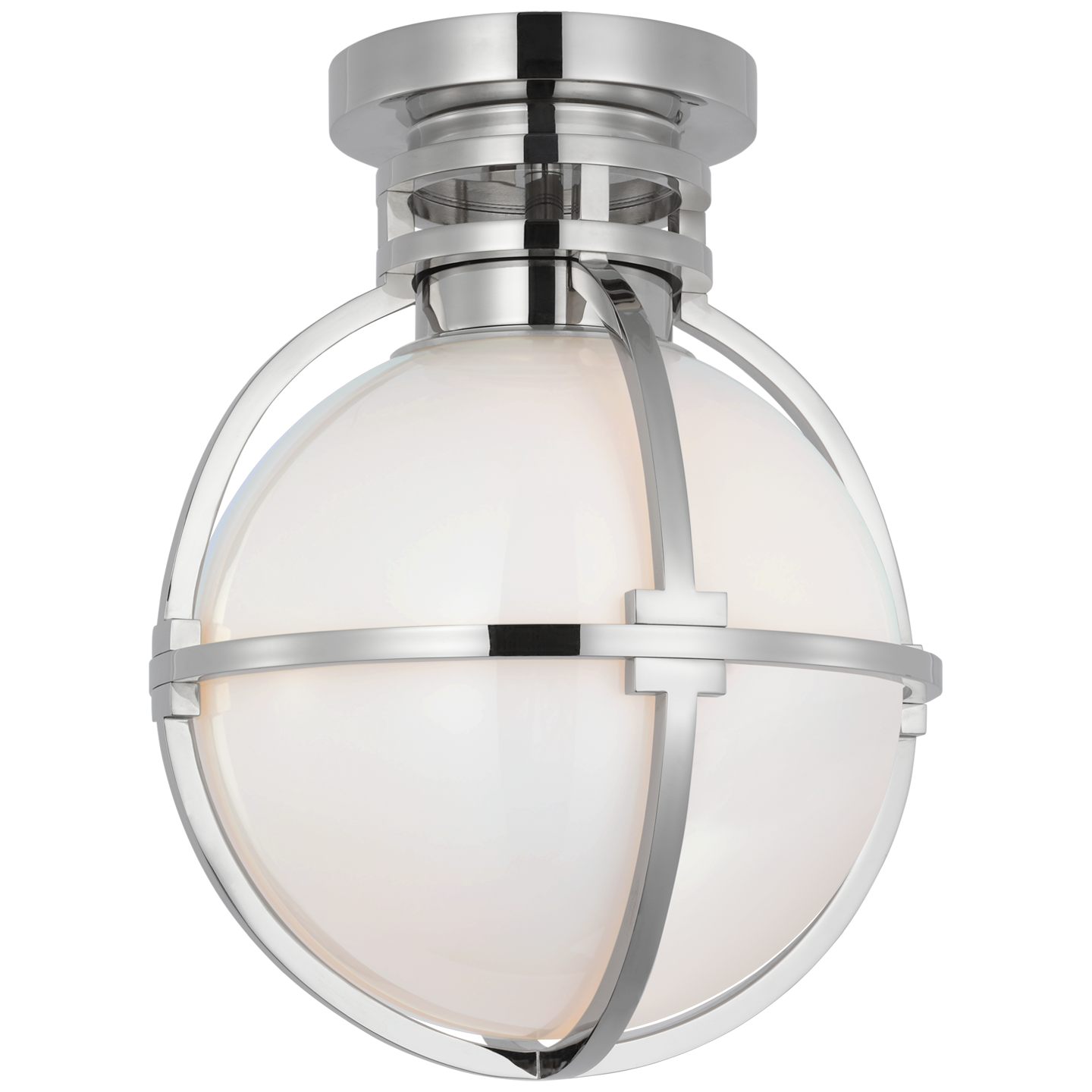 Gracie Captured Globe Flush Mount