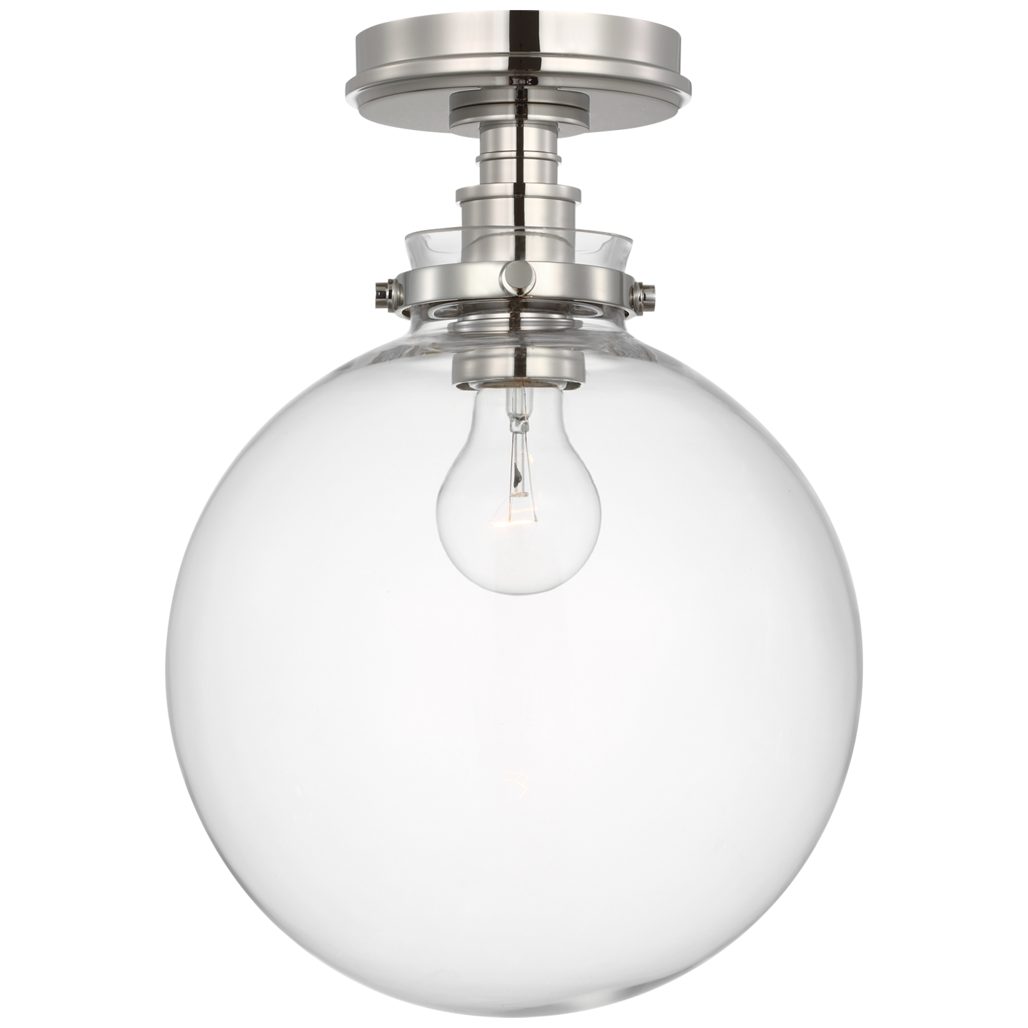 Parkington Globe Flush Mount