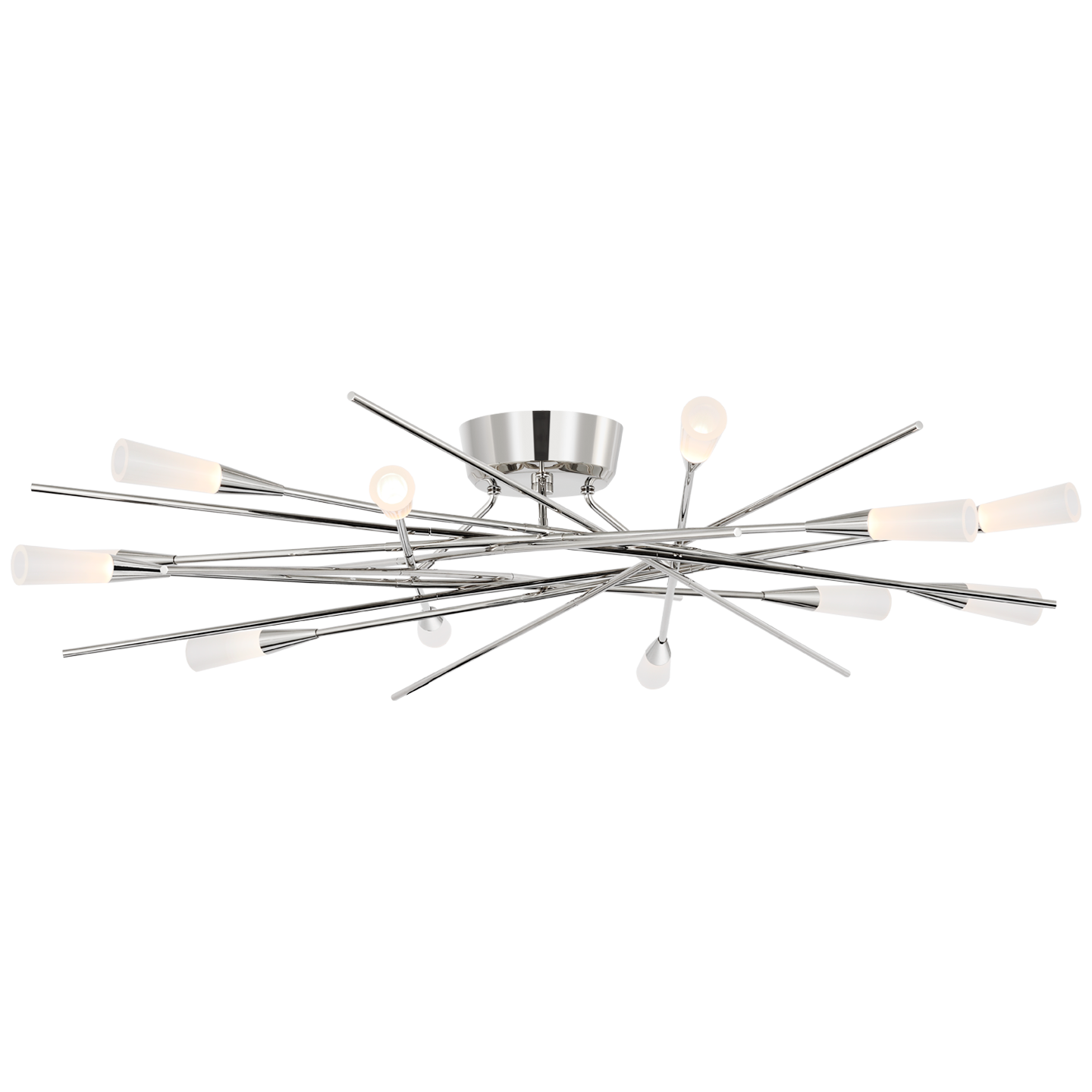 Stellar 40" Radial Semi-Flush Mount