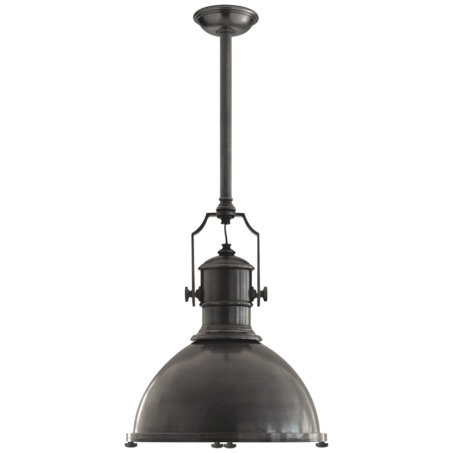 Country Industrial Large Pendant