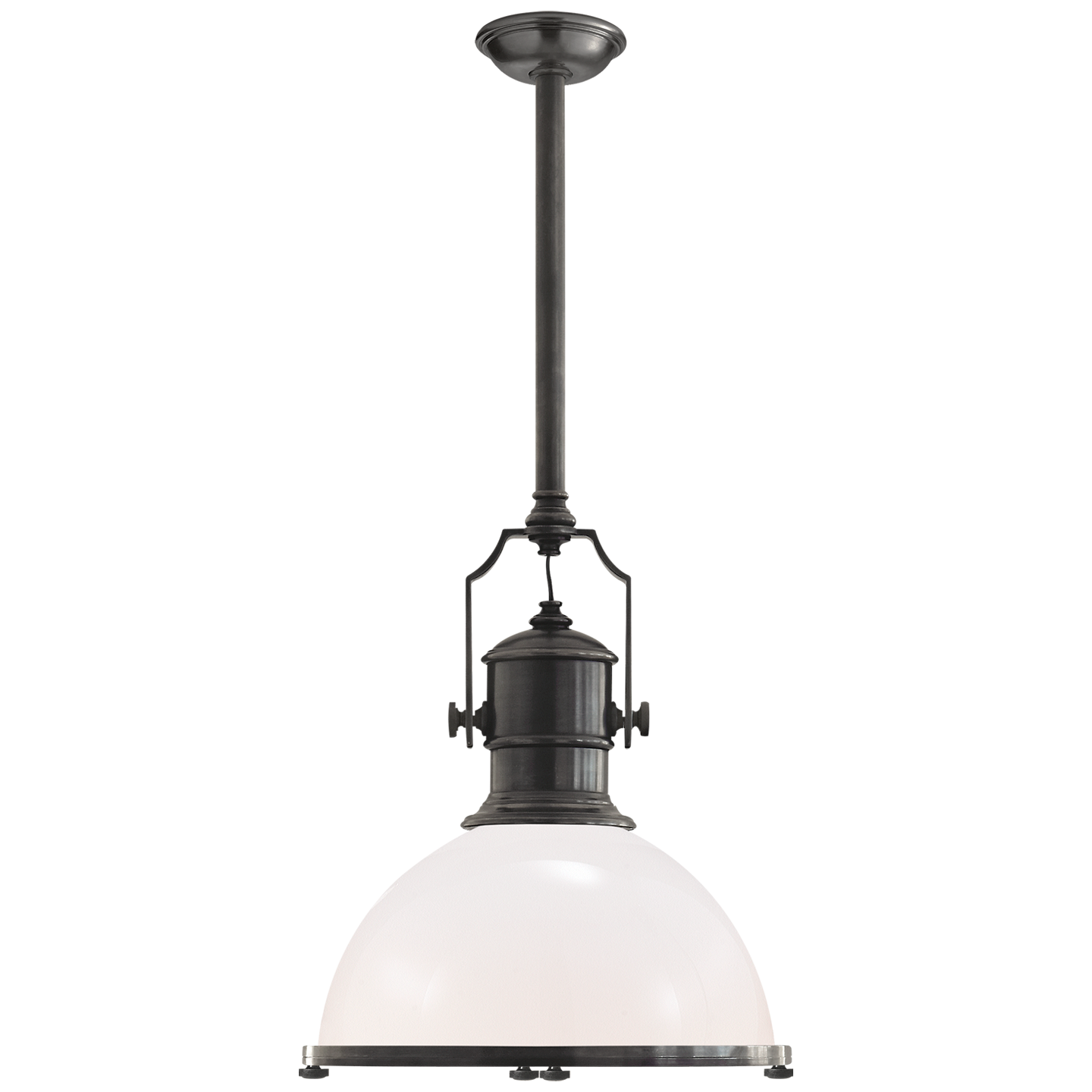 Country Industrial Large Pendant