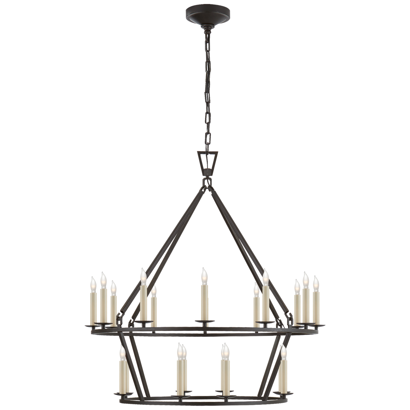 Darlana Medium Two-Tier Chandelier