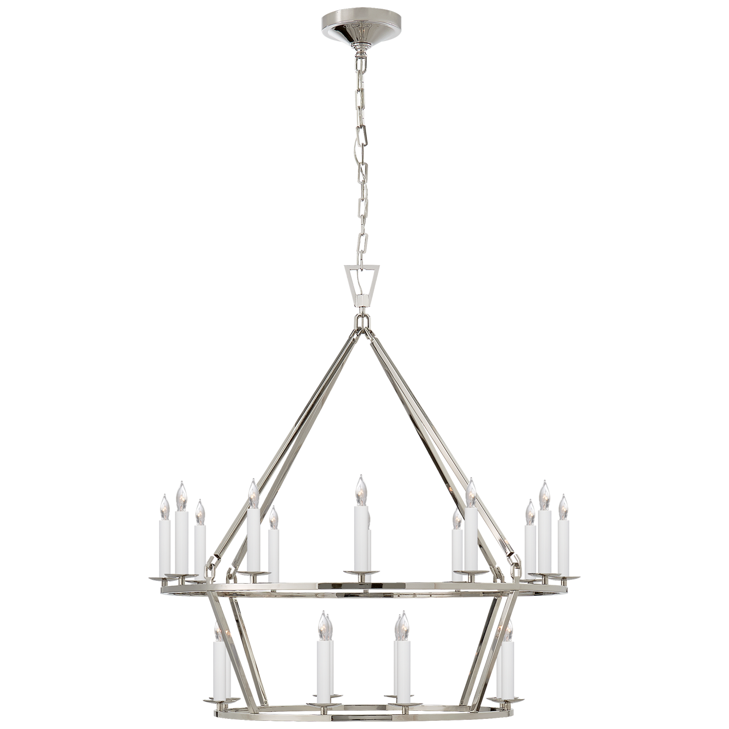 Darlana Medium Two-Tier Chandelier