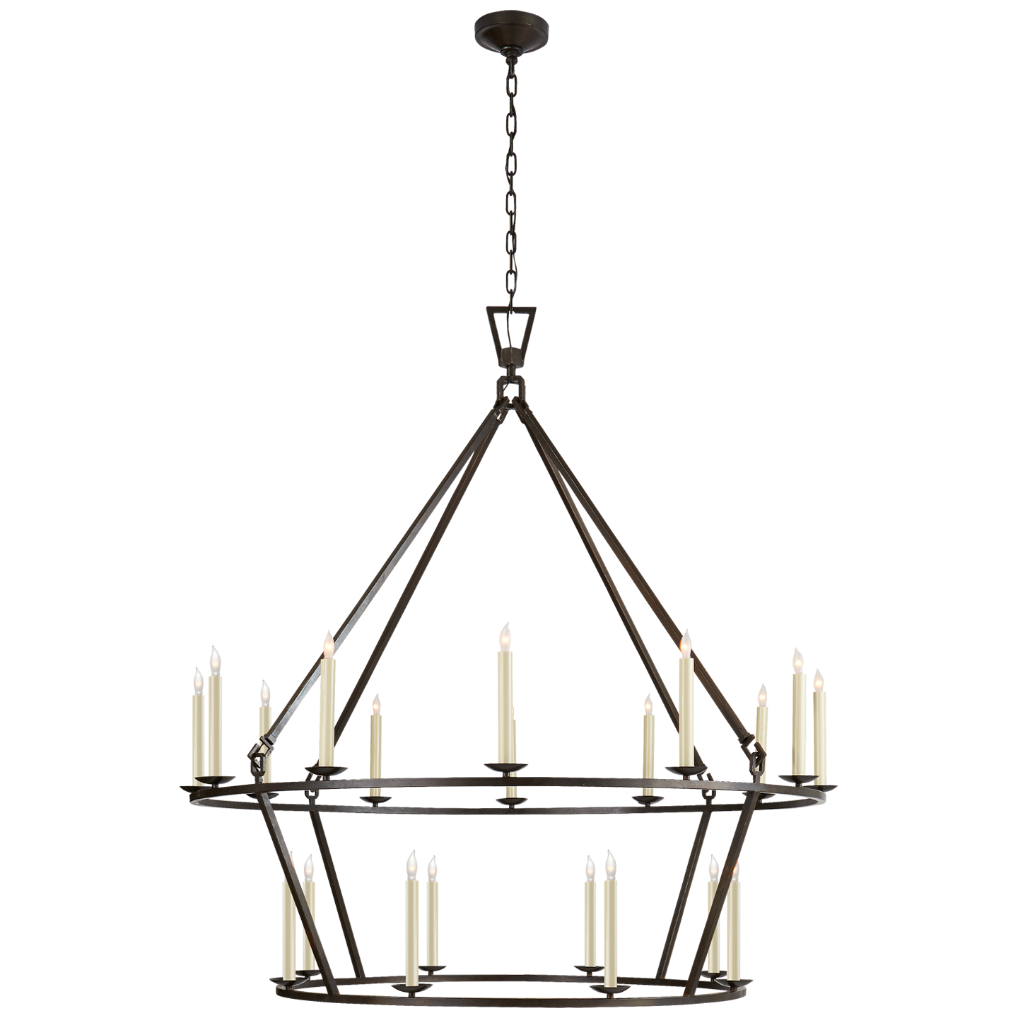 Darlana Extra Large Two-Tier Chandelier