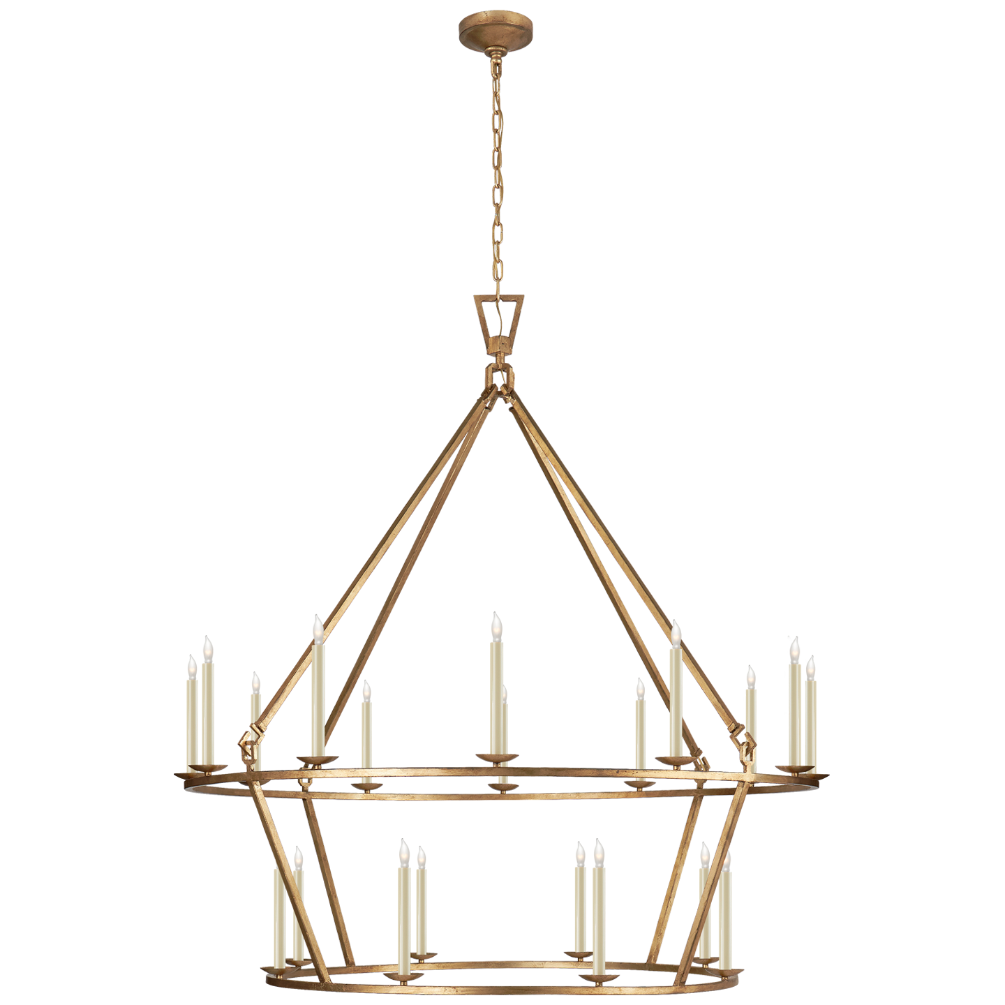 Darlana Extra Large Two-Tier Chandelier