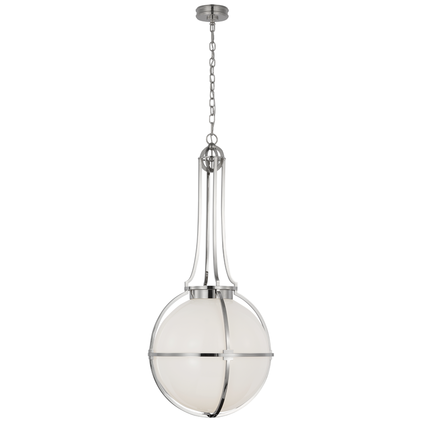 Gracie Large Captured Globe Pendant