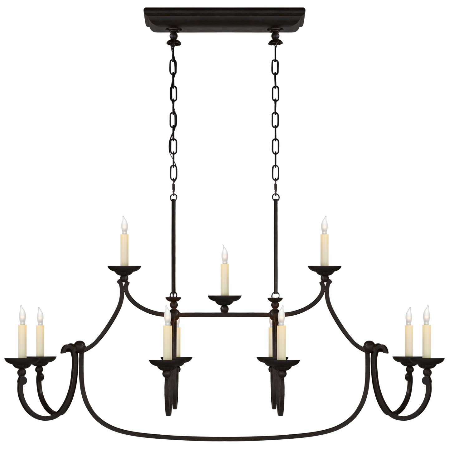 Flemish Large Linear Pendant