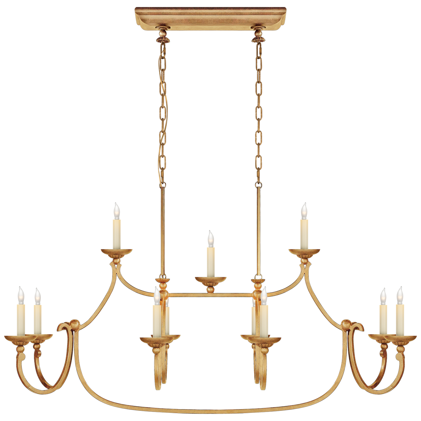 Flemish Large Linear Pendant