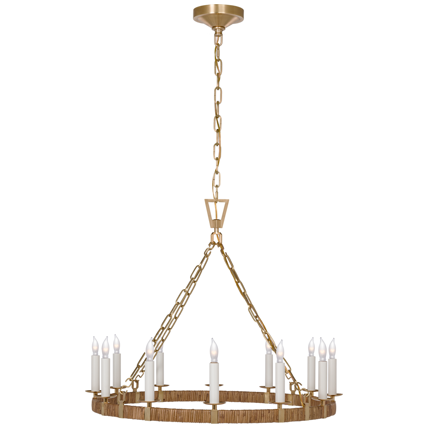 Darlana Medium Wrapped Ring Chandelier