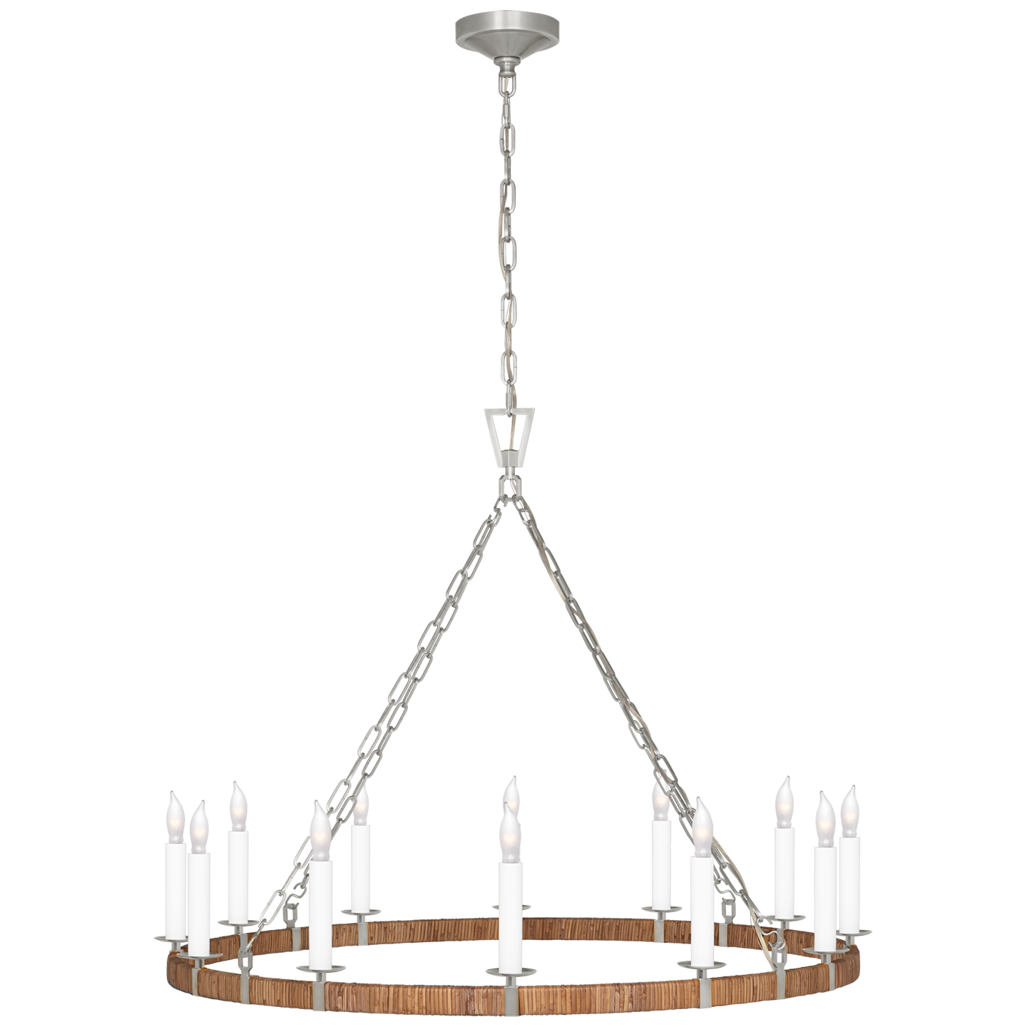 Darlana Large Wrapped Ring Chandelier