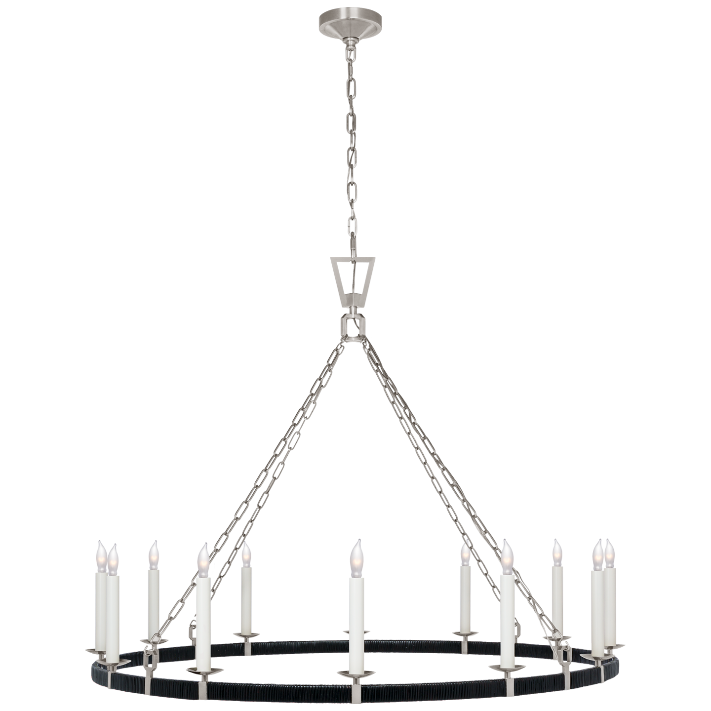 Darlana XL Wrapped Ring Chandelier