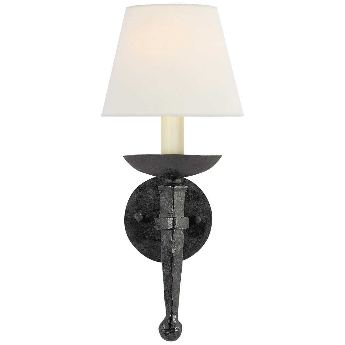 Iron Torch Sconce