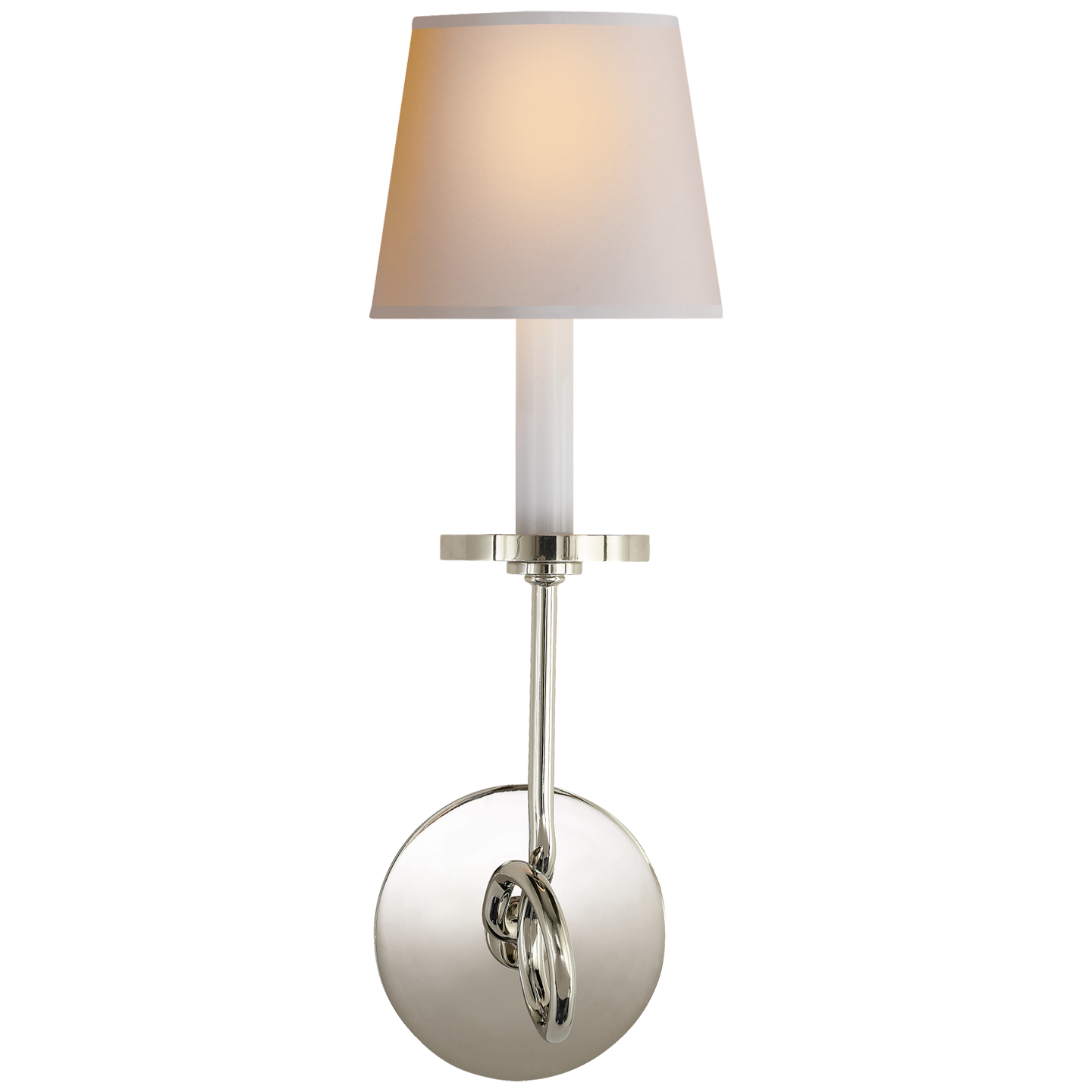 Symmetric Twist Single Sconce