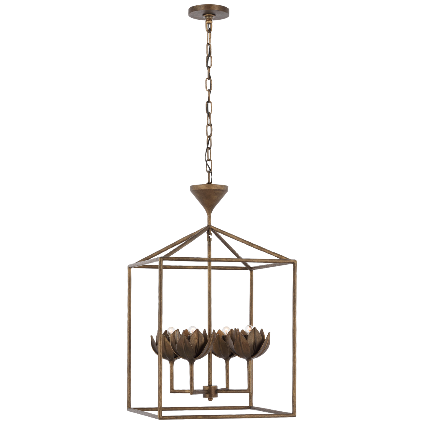 Alberto Medium Open Cage Lantern