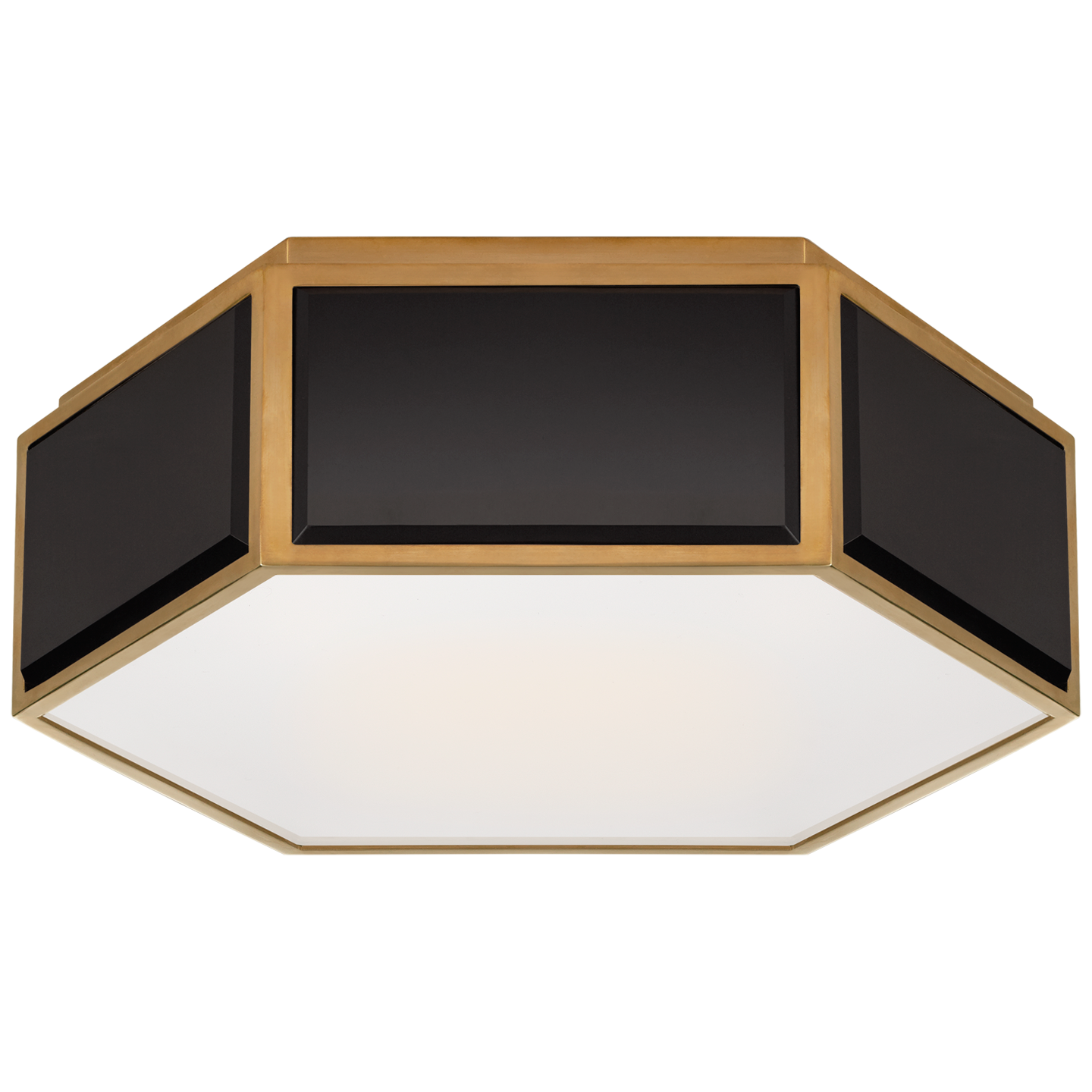 Bradford Small Hexagonal Flush Mount