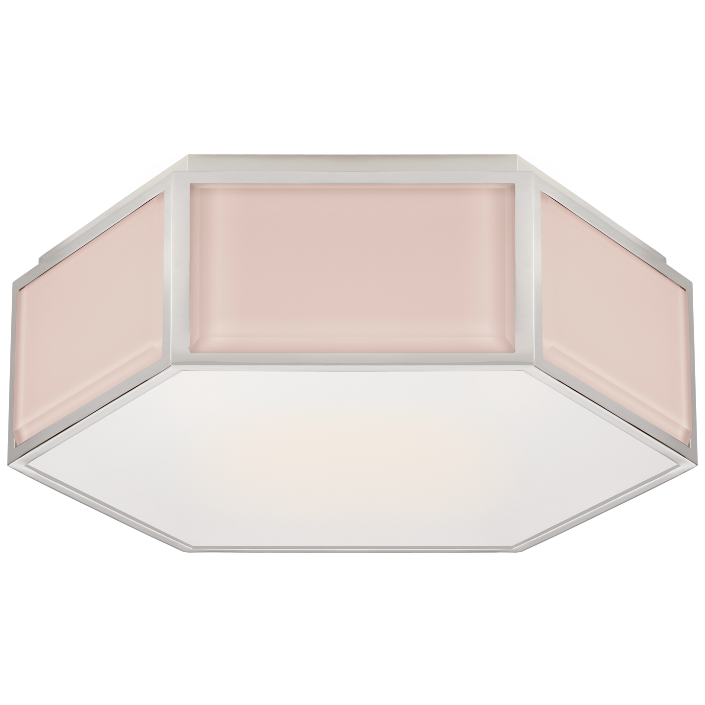 Bradford Small Hexagonal Flush Mount