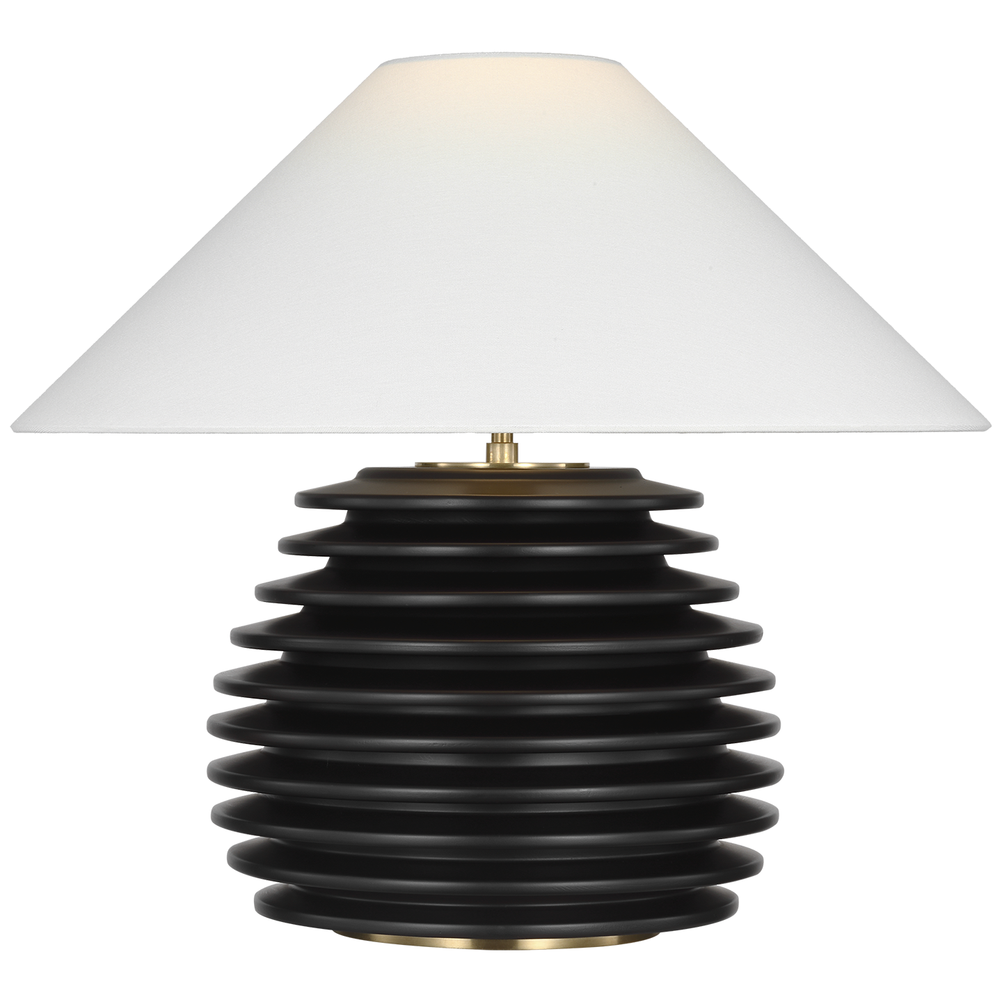 Crenelle 20" Stacked Table Lamp