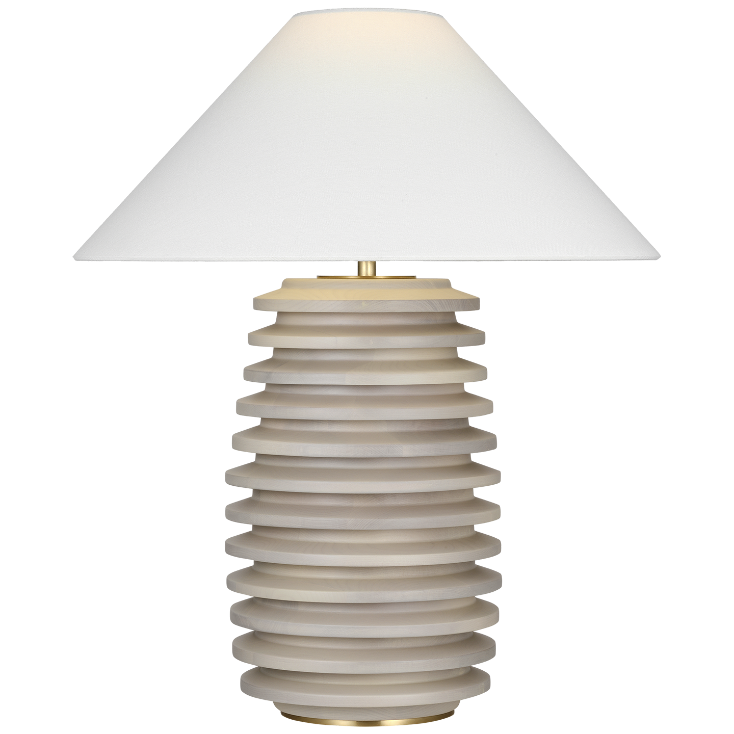 Crenelle 27" Stacked Table Lamp
