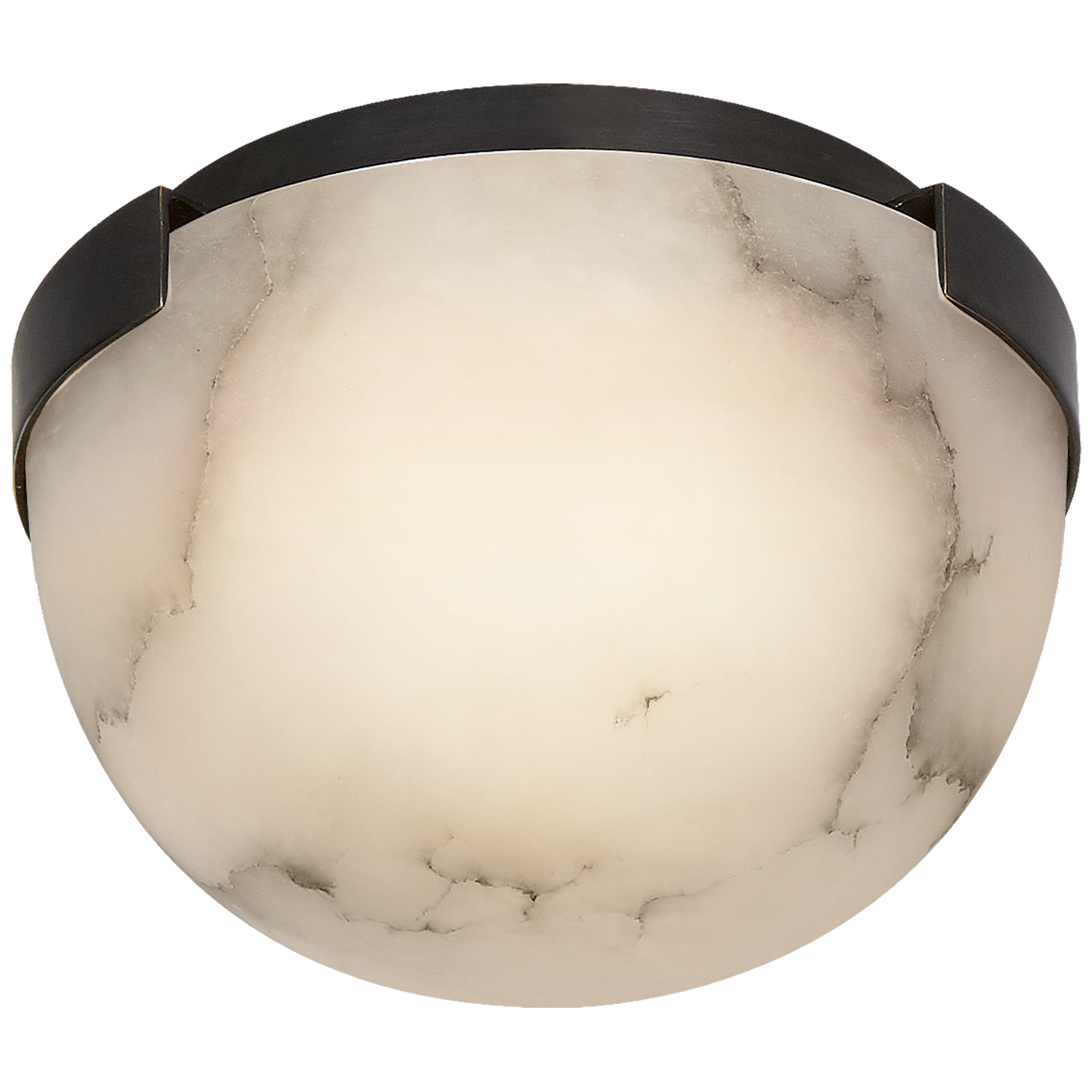 Melange 5" Solitaire Flush Mount