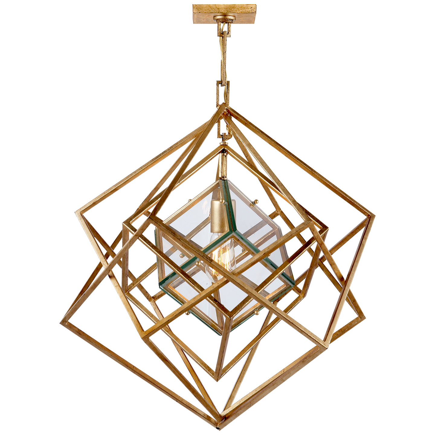 Cubist Small Chandelier