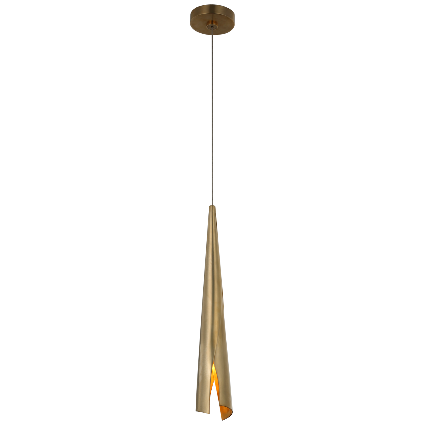 Piel Delicate Wrapped Pendant
