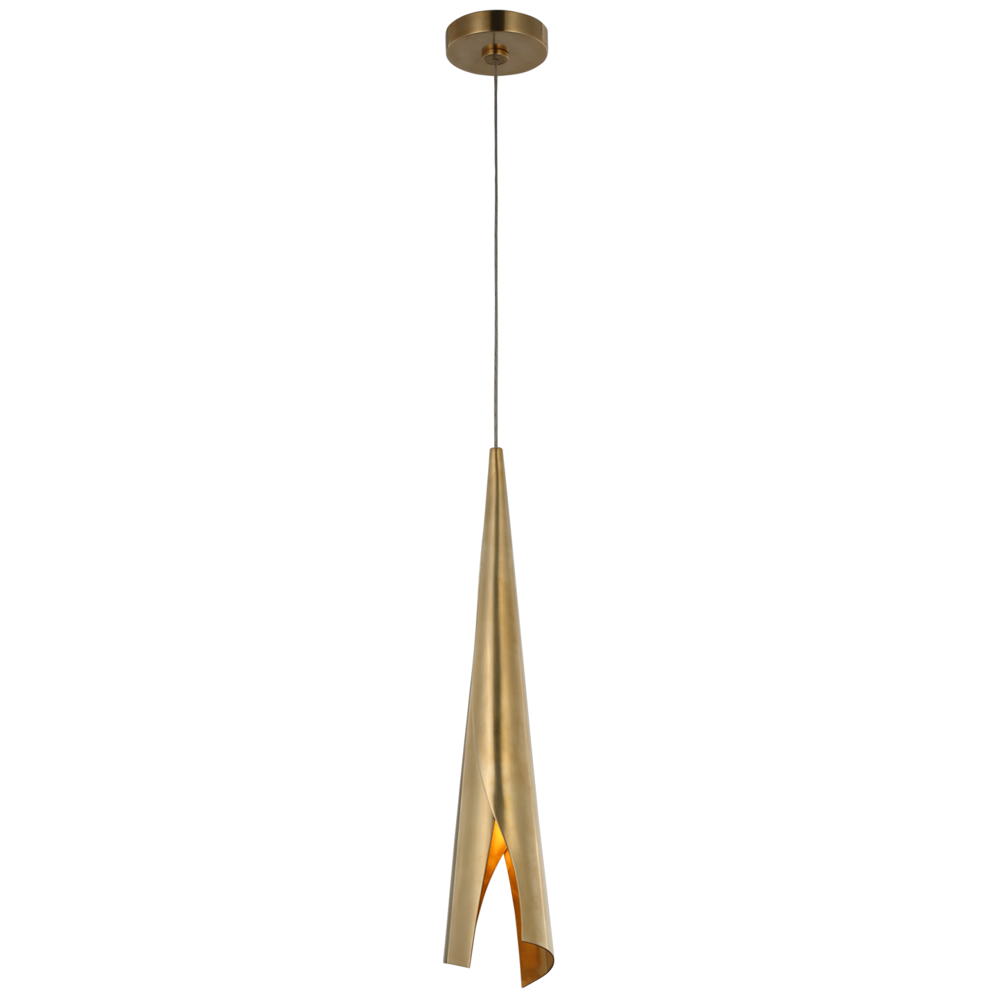 Piel Small Wrapped Pendant