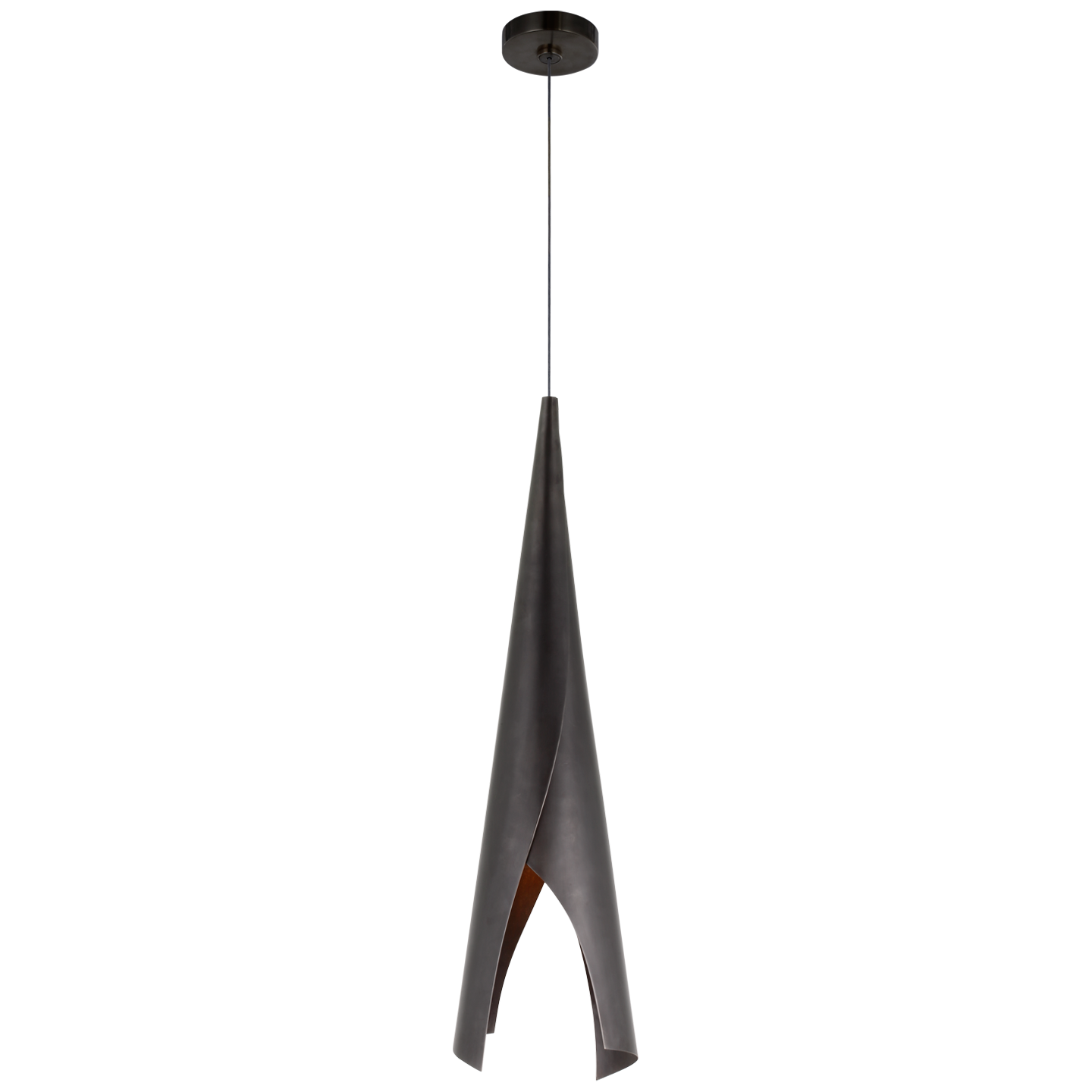 Piel Medium Wrapped Pendant