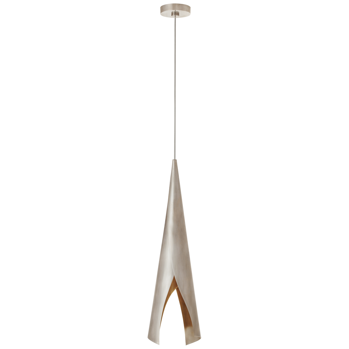 Piel Medium Wrapped Pendant