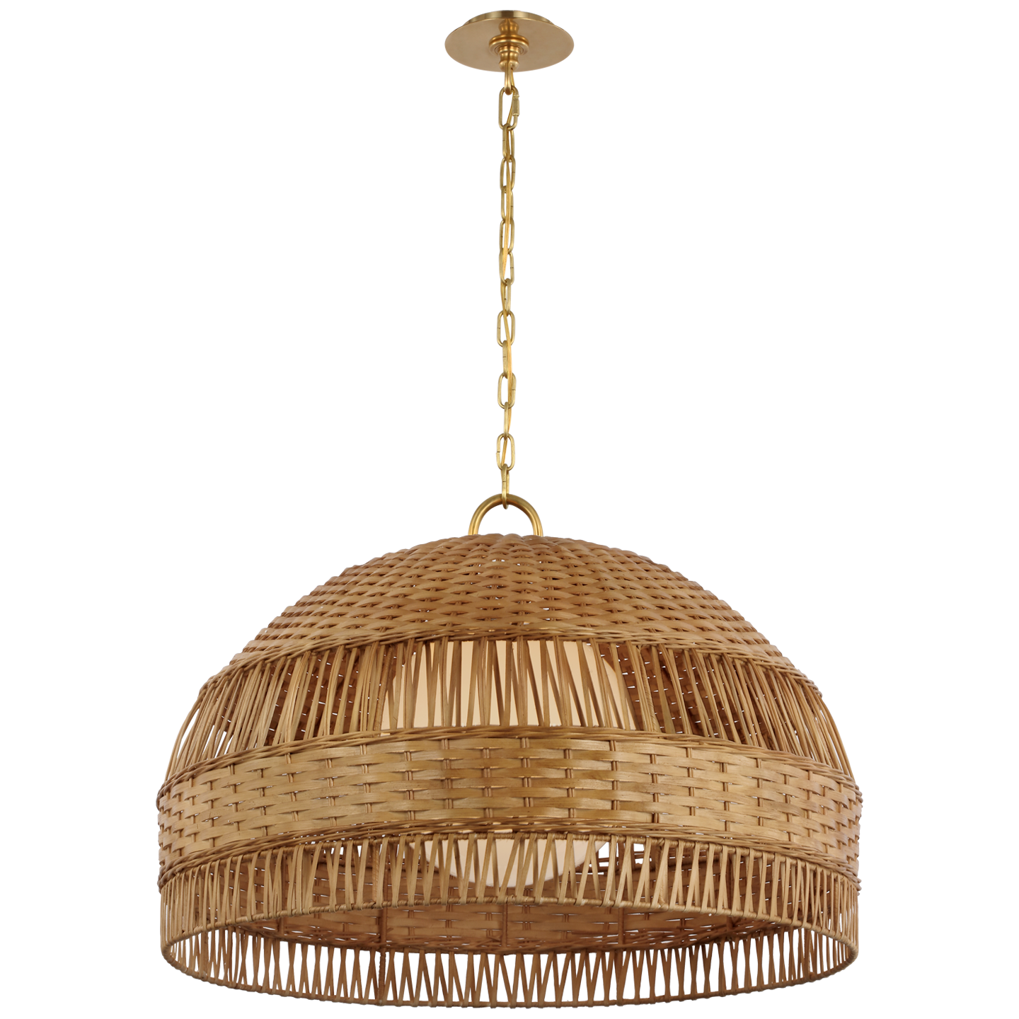 Whit Extra Large Dome Hanging Shade