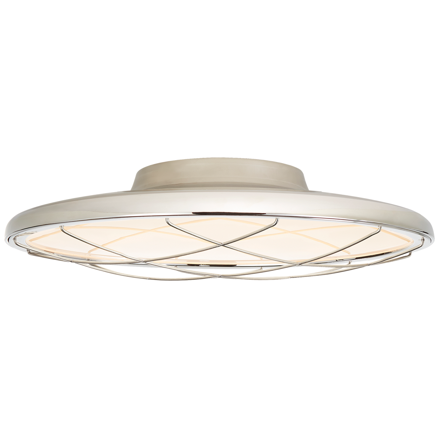 Dot 16" Caged Flush Mount