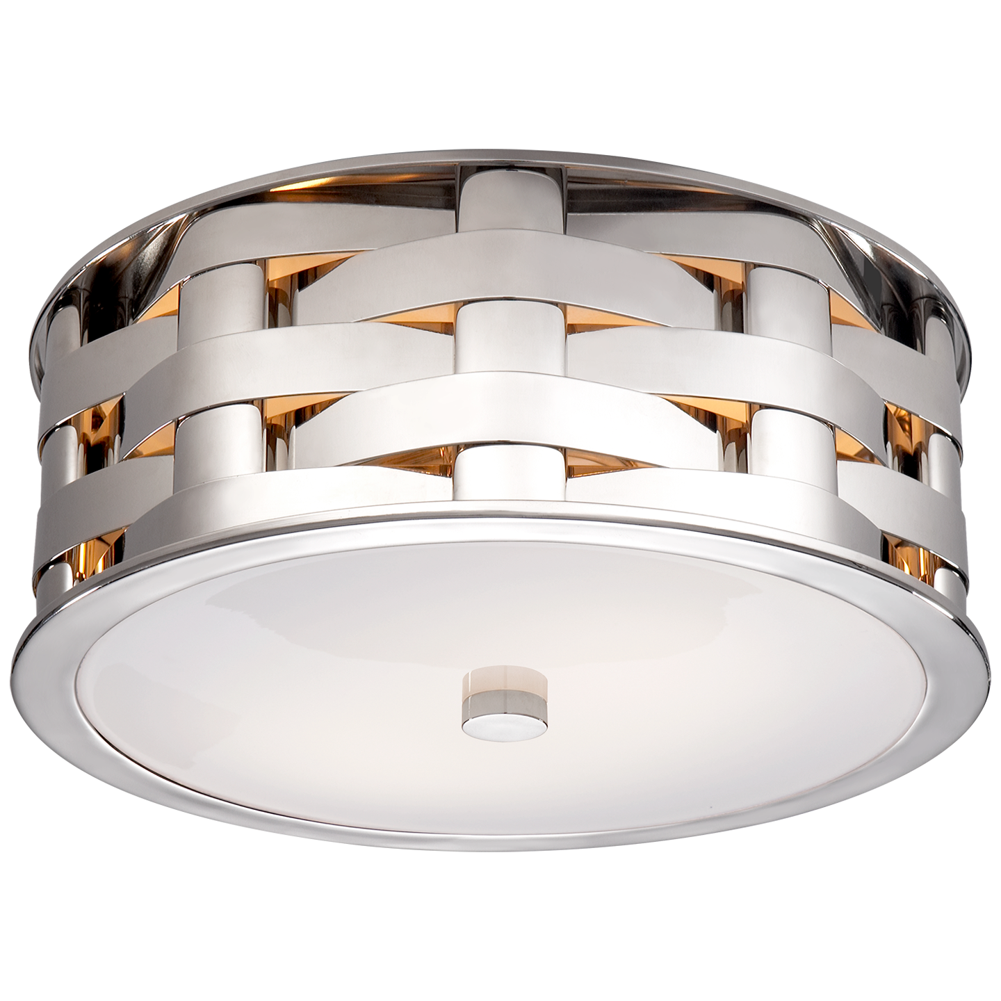 Ella Woven Small Flush Mount