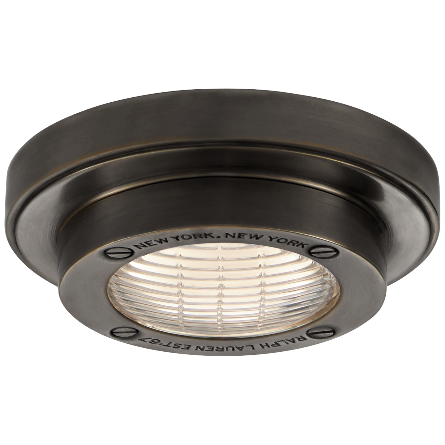Grant 4.5" Solitaire Flush Mount