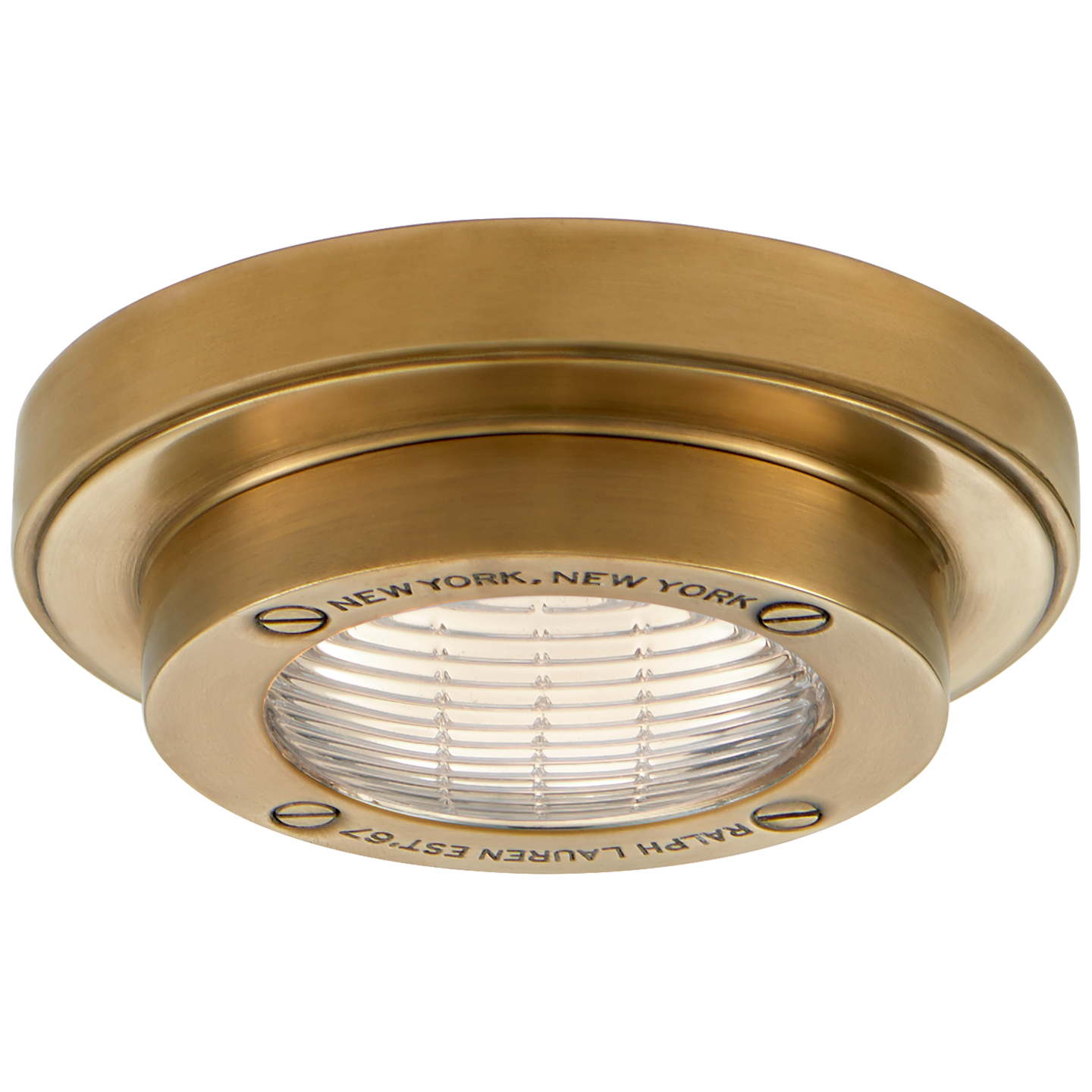 Grant 4.5" Solitaire Flush Mount