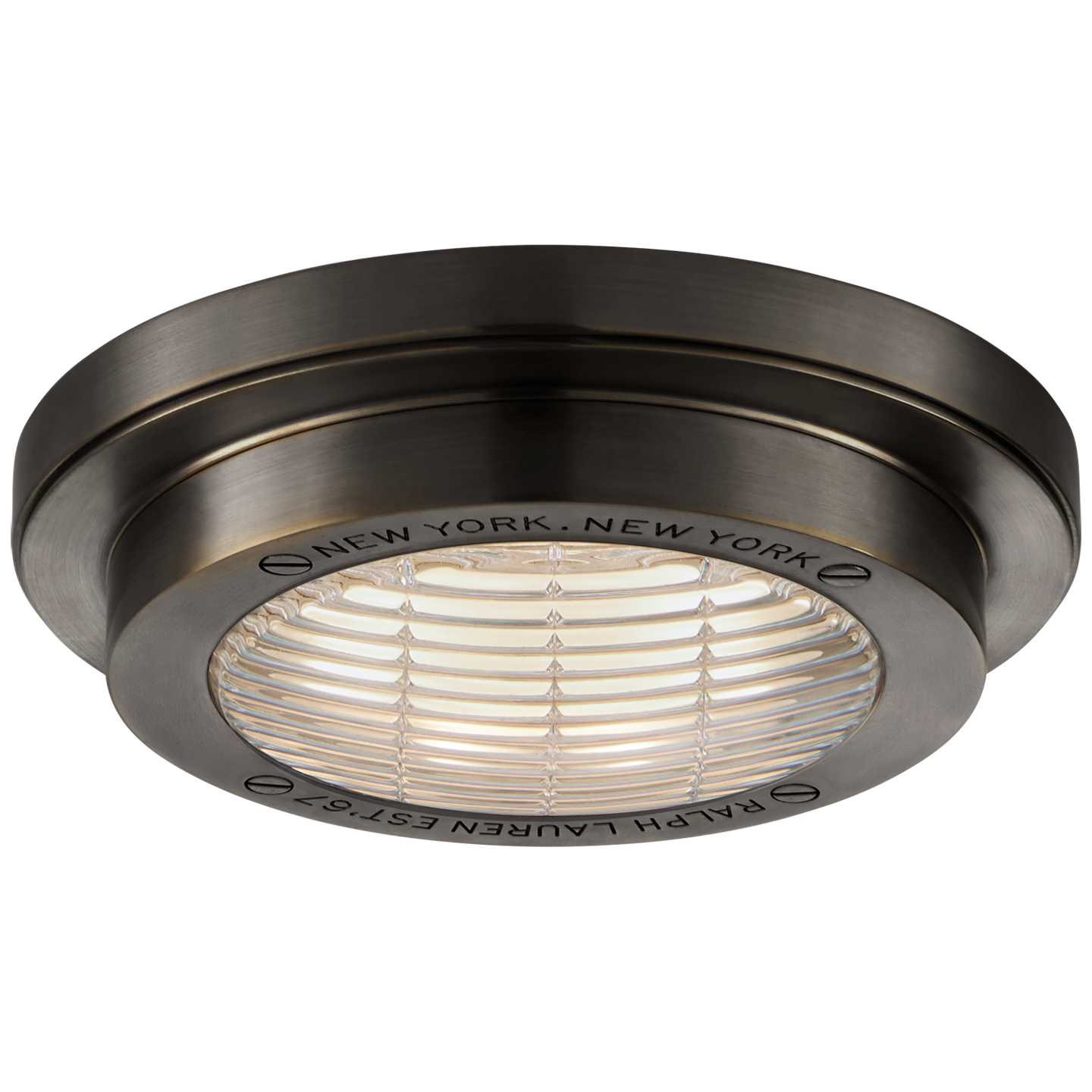 Grant 6.25" Solitaire Flush Mount