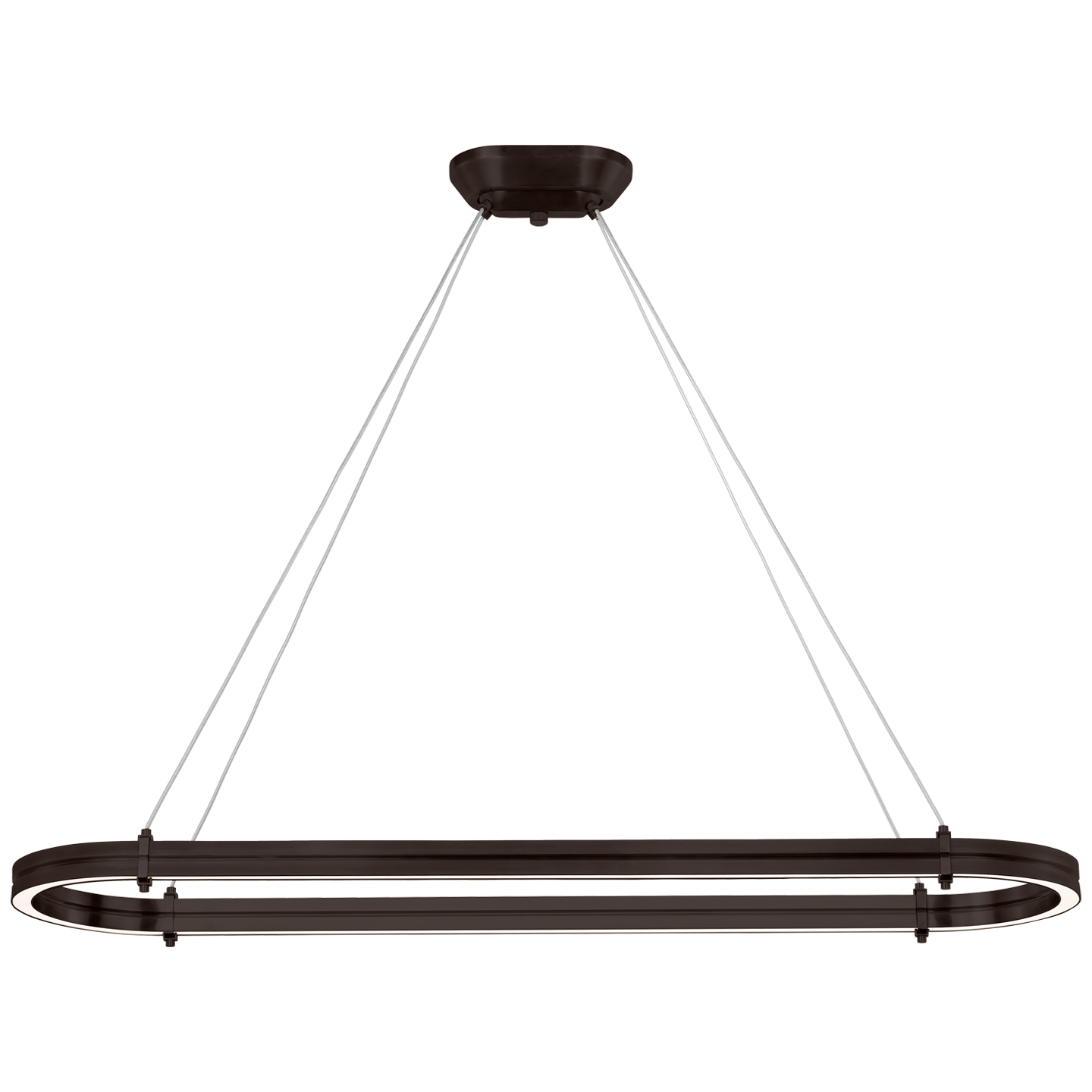 Paxton 54" Oval Linear Chandelier