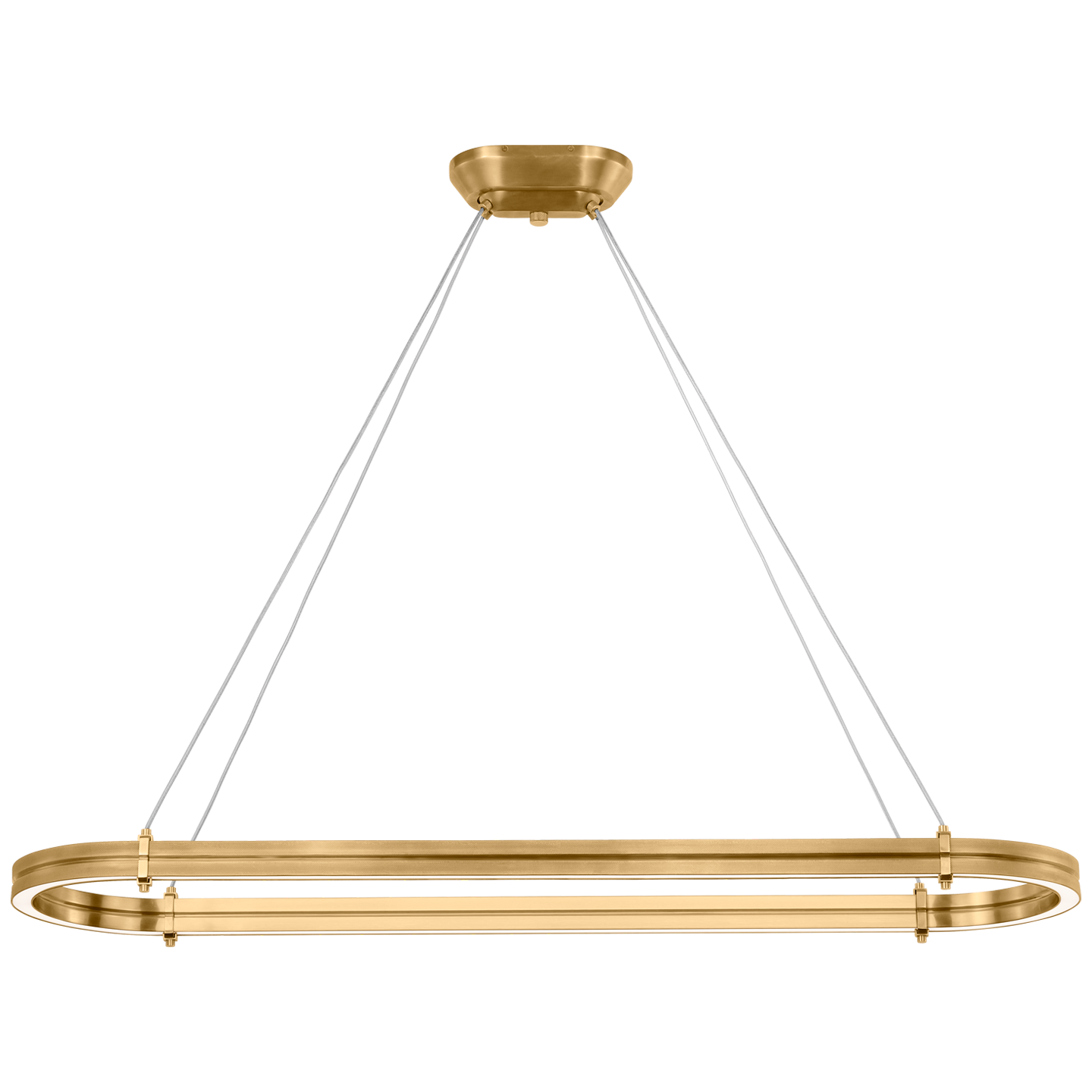 Paxton 54" Oval Linear Chandelier