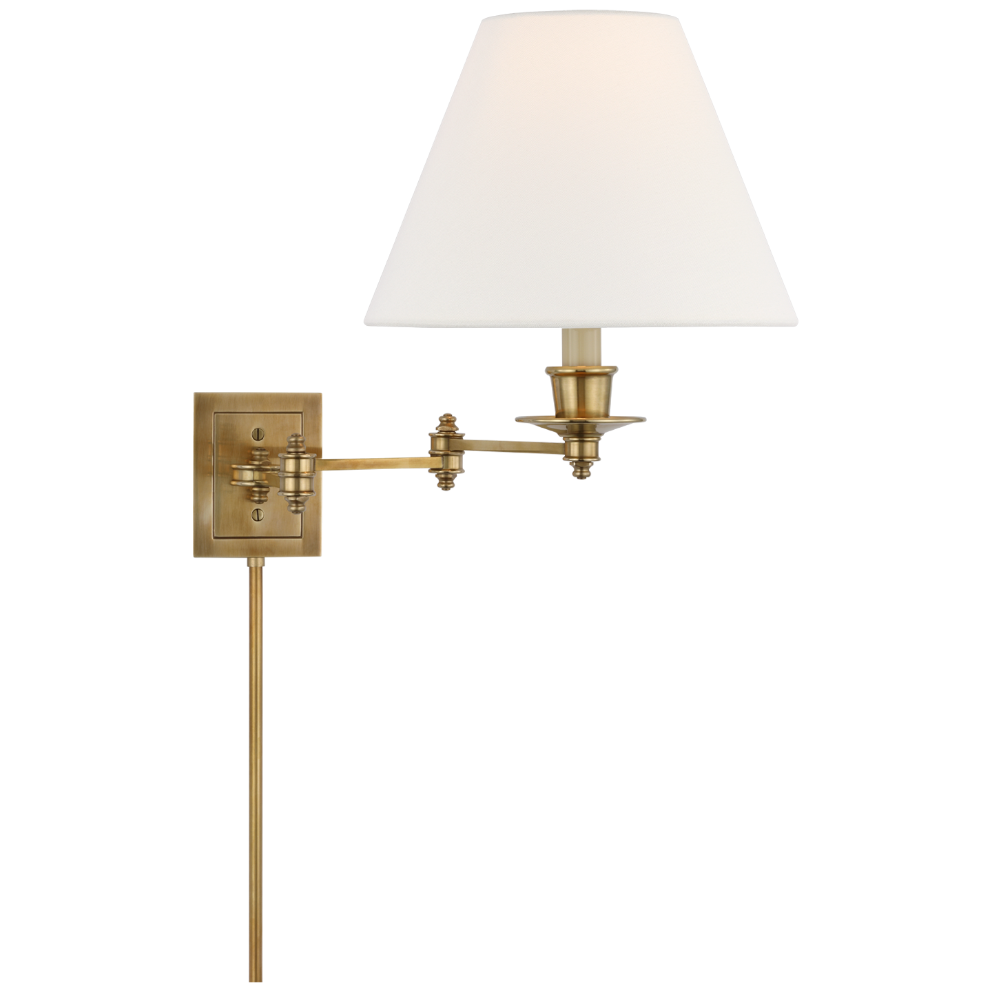 Triple Swing Arm Wall Lamp